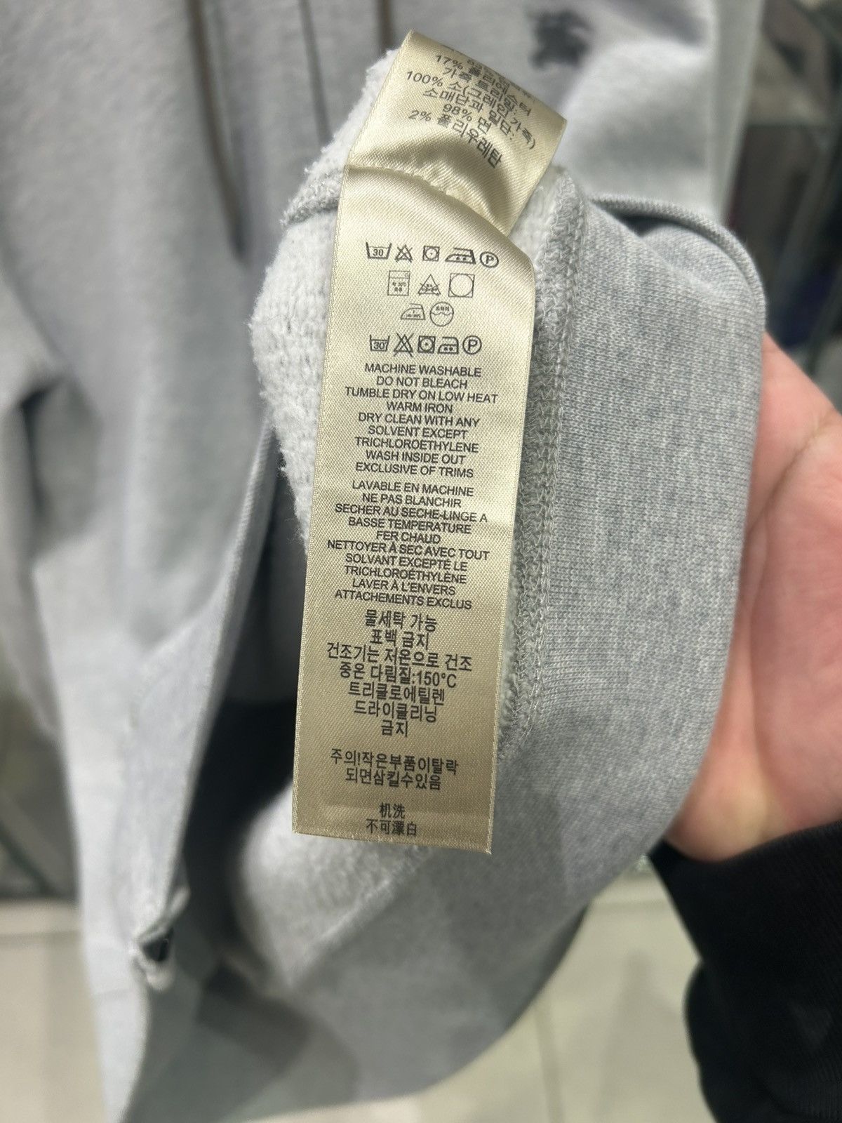 Burberry Burberry grey brit zip up Size US XXL / EU 58 / 5 - 10 Thumbnail