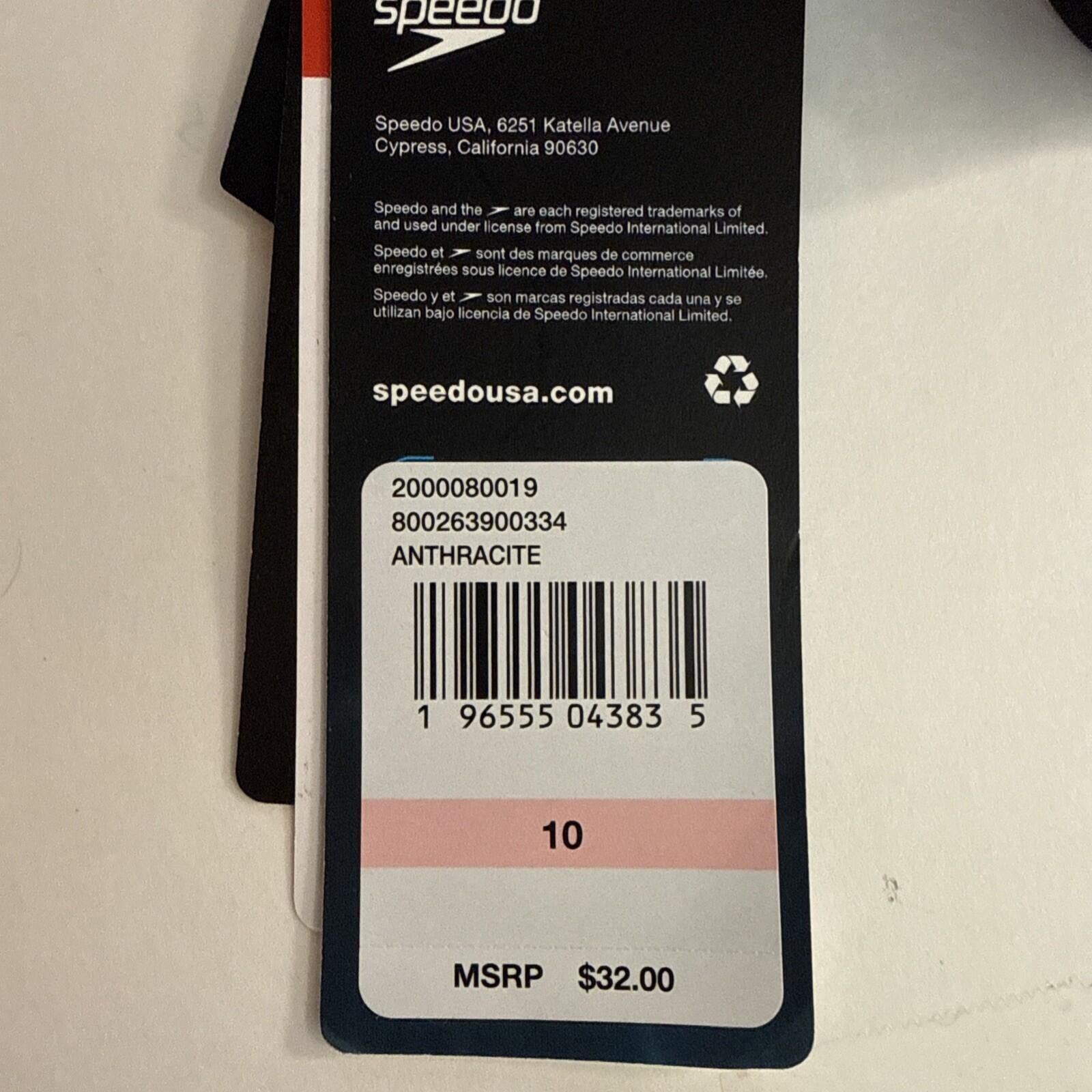 Speedo Speedo One Piece Swimsuit Chlorine Resistant Size 10 Size ONE SIZE - 3 Thumbnail