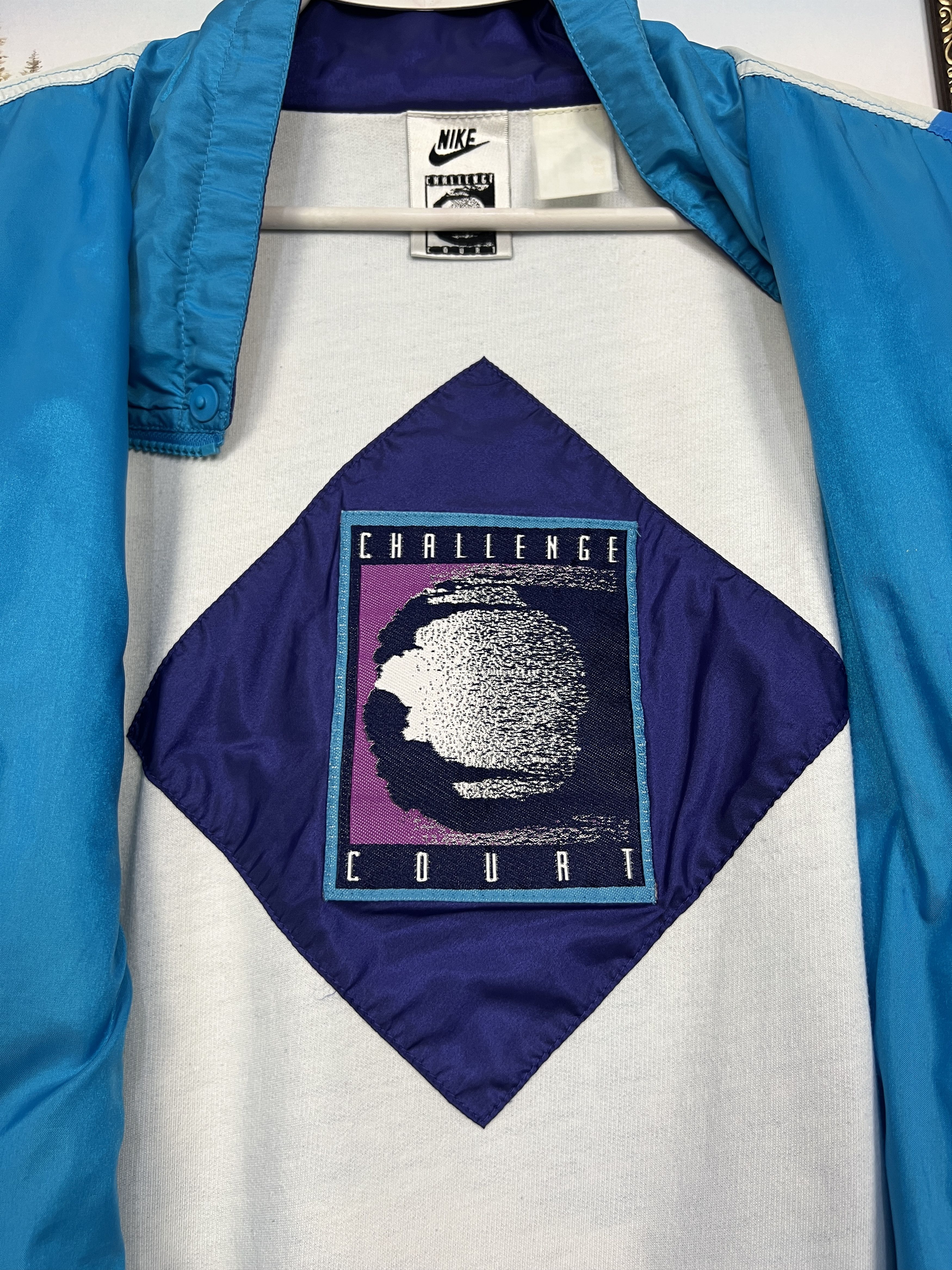 Nike Vintage 90's Nike Court Andre Agassi Suit Tennis Set Jacket Size US XL / EU 56 / 4 - 6 Thumbnail