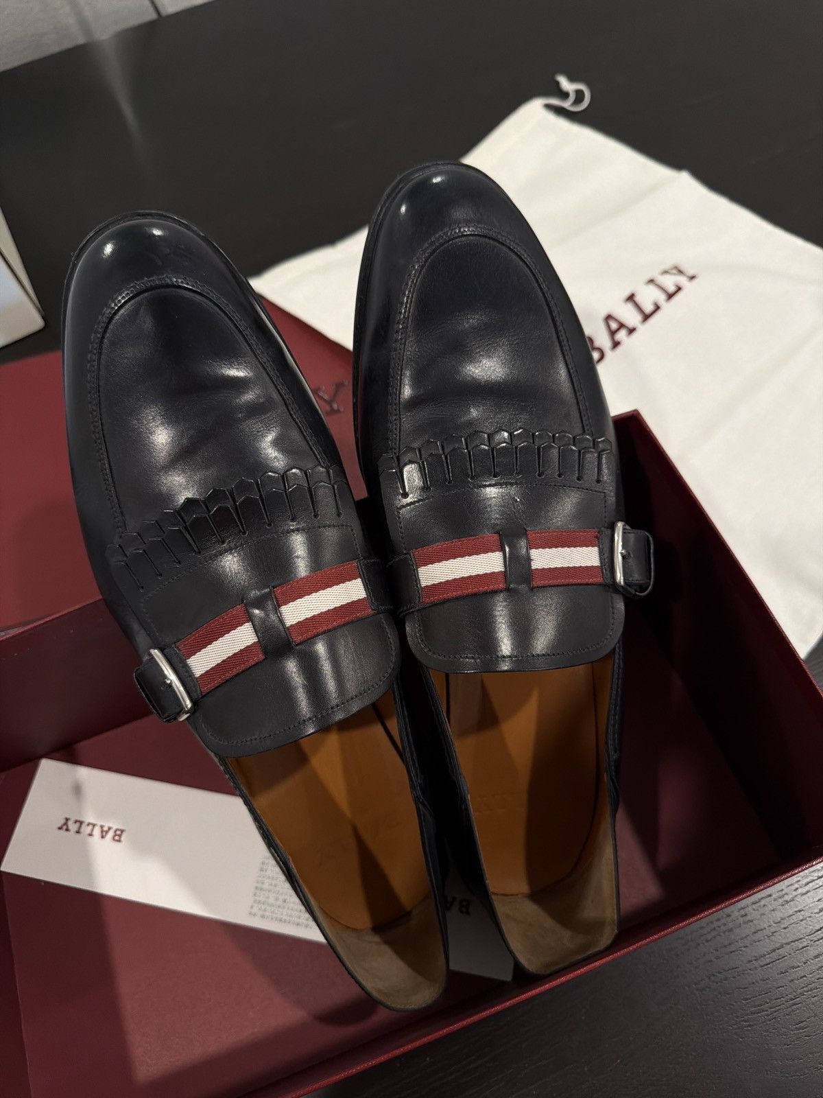 Bally Bally Dress Shoe with Signature Stripe Size US 9.5 / EU 42-43 - 3 Thumbnail