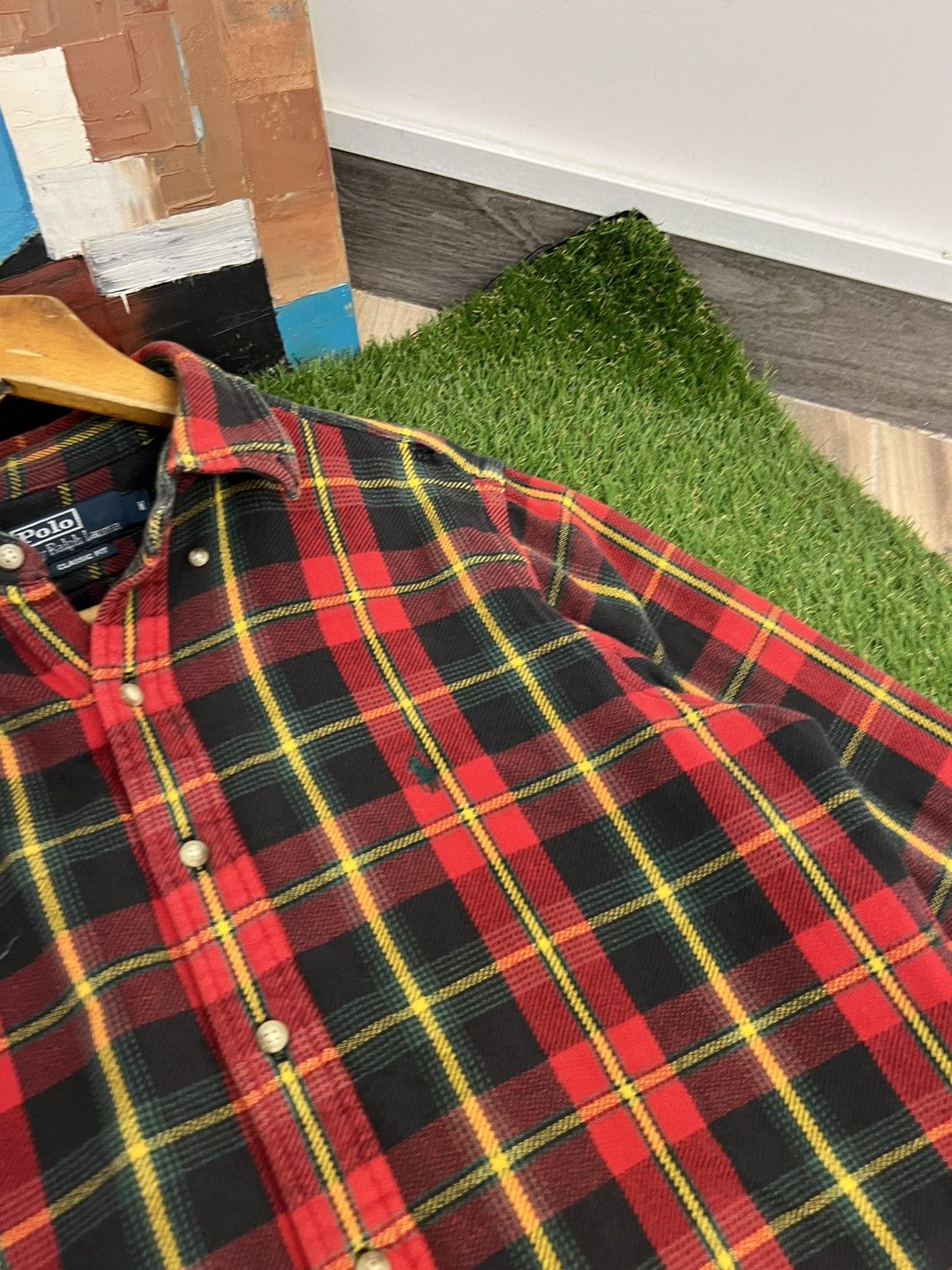Polo Ralph Lauren Polo Ralph Lauren Flannel Shirt Size US M / EU 48-50 / 2 - 3 Thumbnail