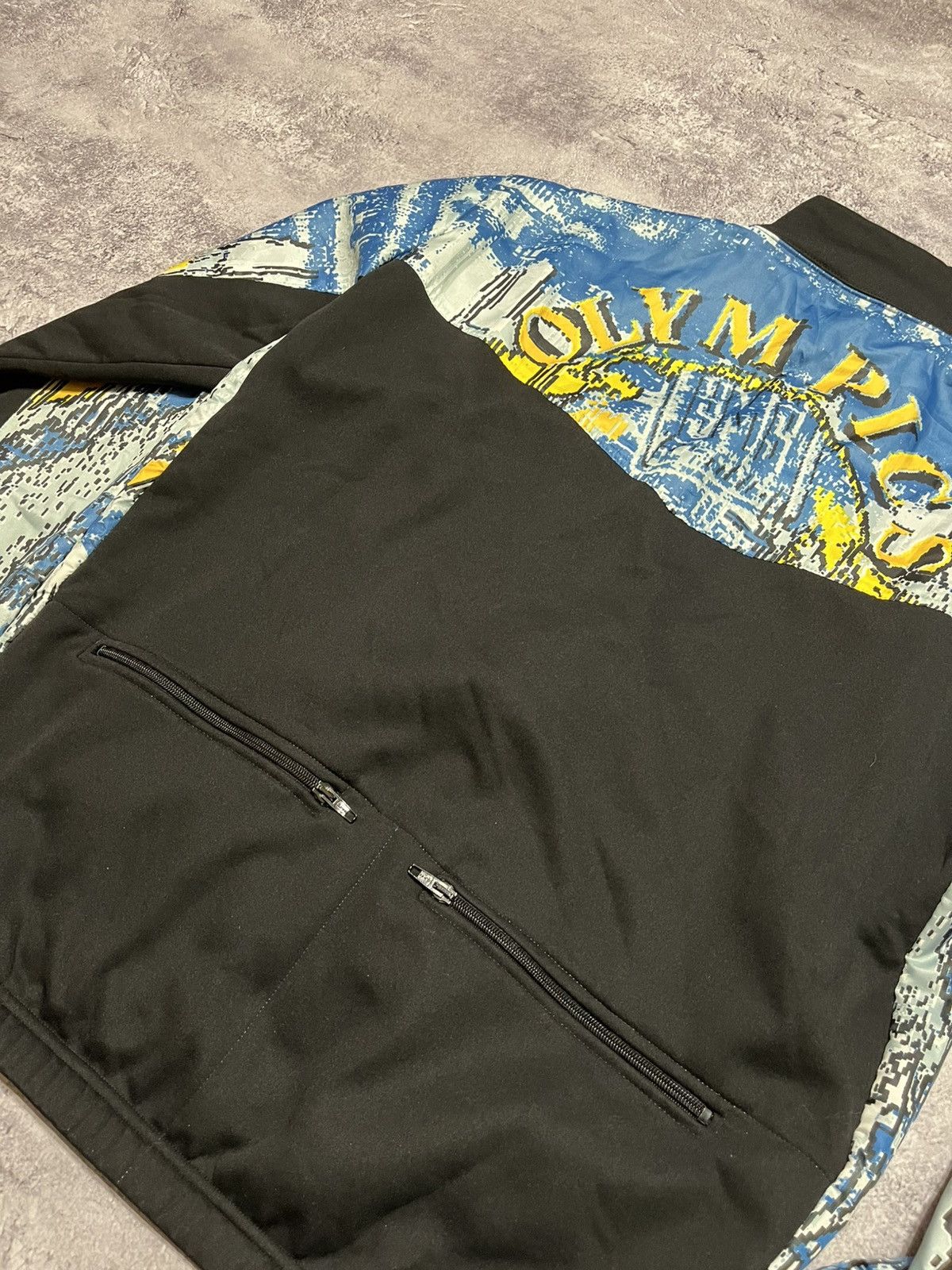 Vintage Vintage Cycling Santini Olympics jacket 90’ Size US XXL / EU 58 / 5 - 5 Thumbnail