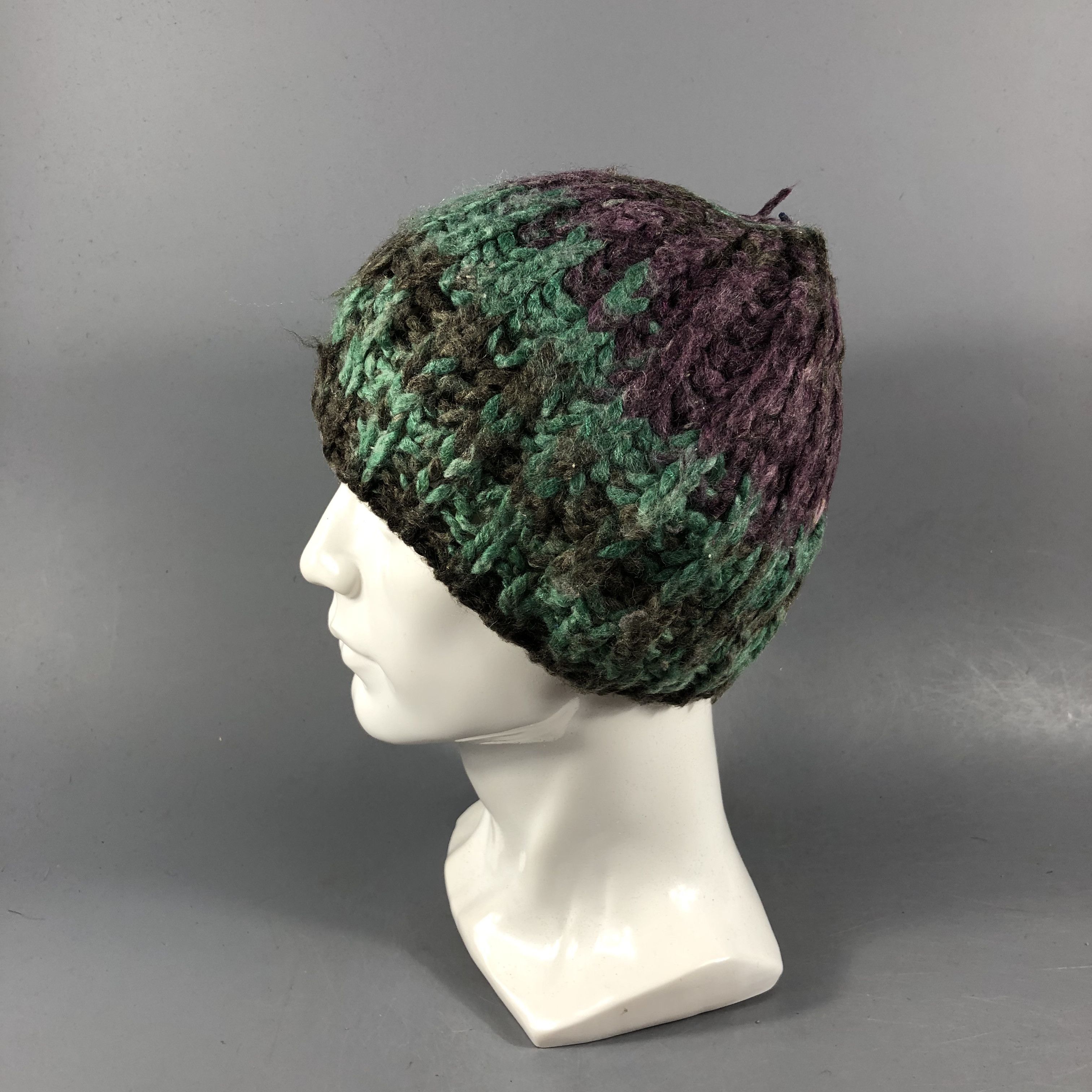 United Colors Of Benetton Benetton Zucca Knit Beanie Snowcap Snow Hat B1006 Size ONE SIZE - 2 Thumbnail