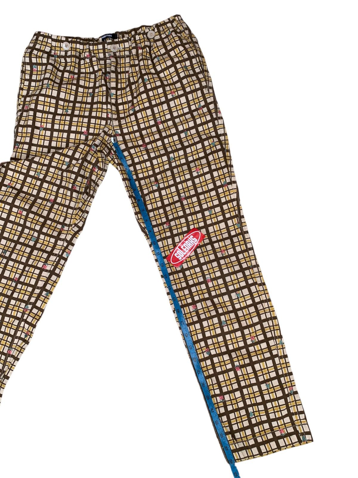 Issey Miyake × Japanese Brand × Ne-Net Ne net tartan pants Size 31" - 9 Thumbnail