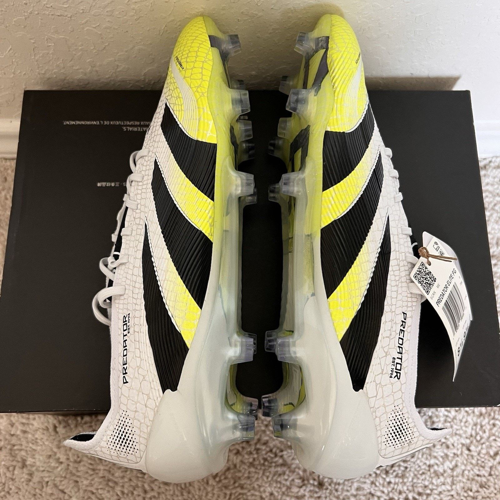 Adidas Adidas Predator Elite FG Men Soccer Cleats Size 8.5 Size US 8.5 / EU 41-42 - 7 Thumbnail