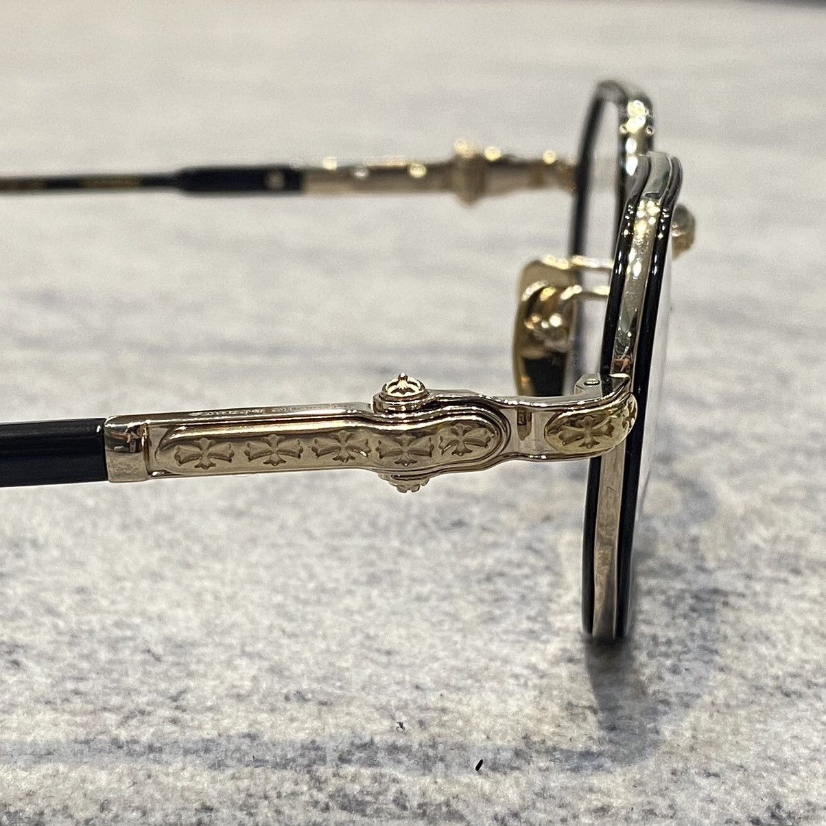 Chrome Hearts CHROME HEARTS TATTERS Classic Brown/ Gold Plated Size ONE SIZE - 4 Thumbnail