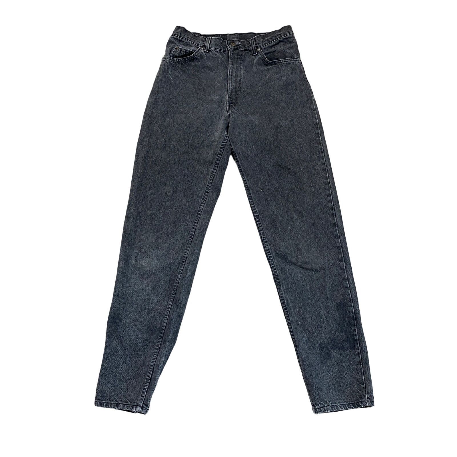 Levi's × Vintage Vintage 80s Levi's 550 Tapered Black Tab Jeans 29x33 USA Size US 29 - 1 Thumbnail