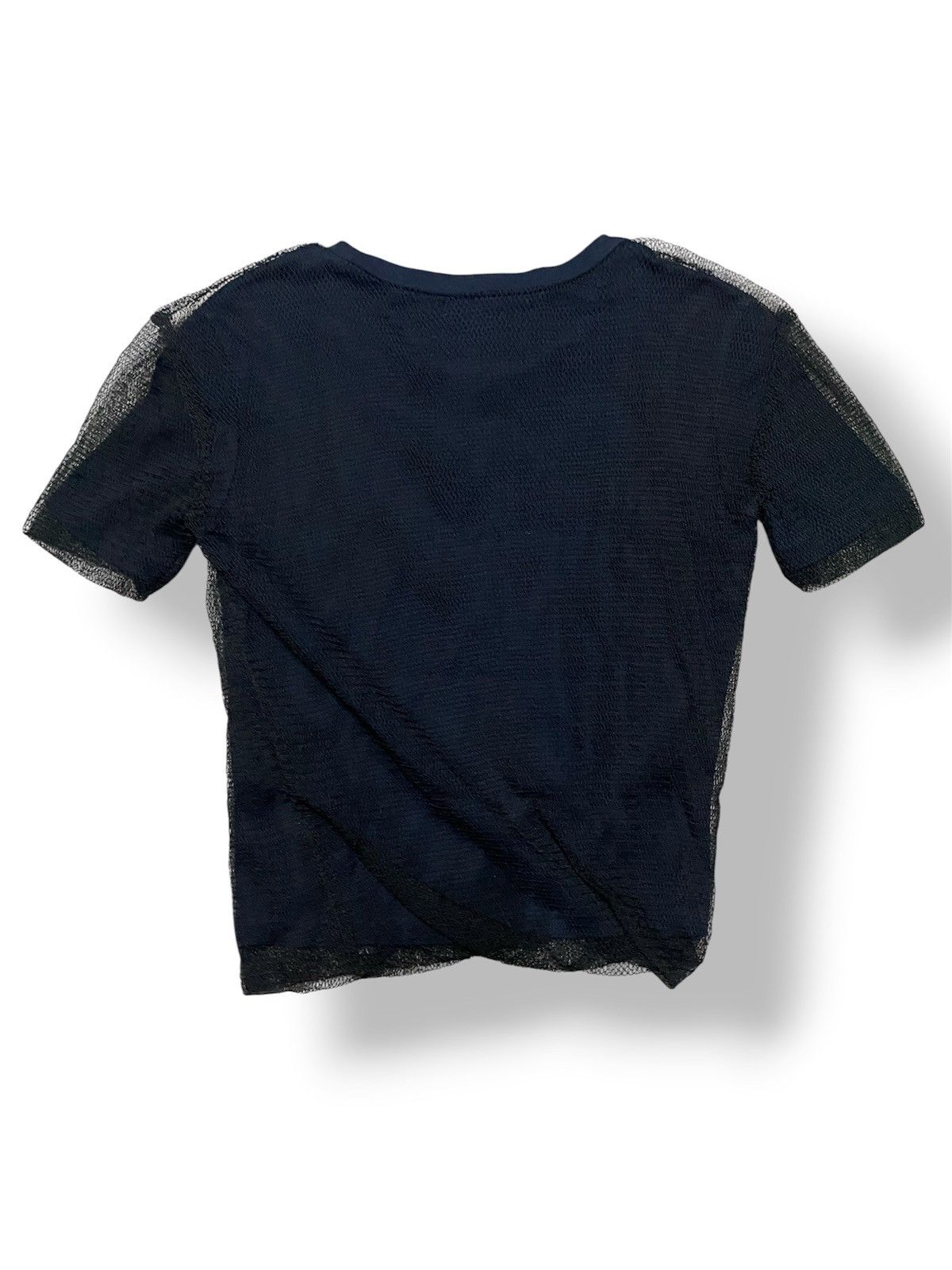 Issey Miyake Archive Issey Miyake - Mesh Layered Textured Tee Size US S / EU 44-46 / 1 - 5 Thumbnail