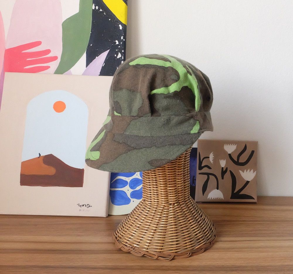 Japanese Brand X-Girl Camo Cap Size ONE SIZE - 1 Thumbnail