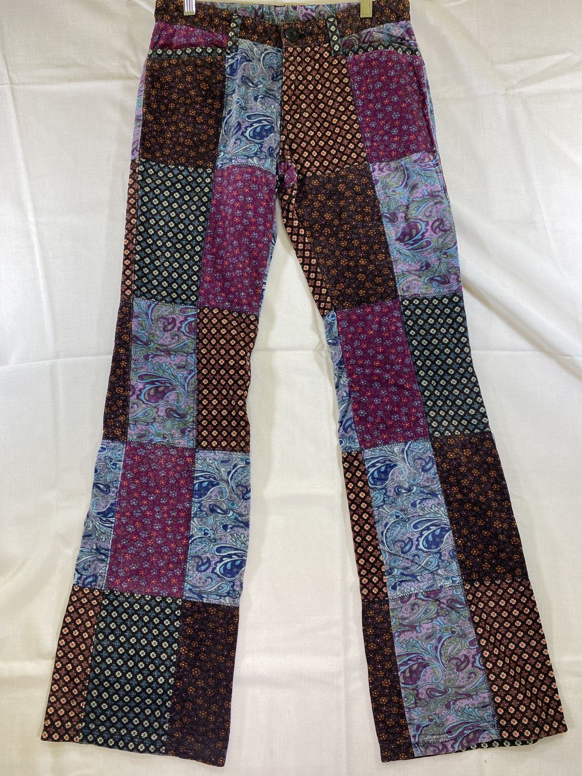 Hysteric Glamour patchwork corduroy pants Size US 30 / EU 46 - 1 Thumbnail
