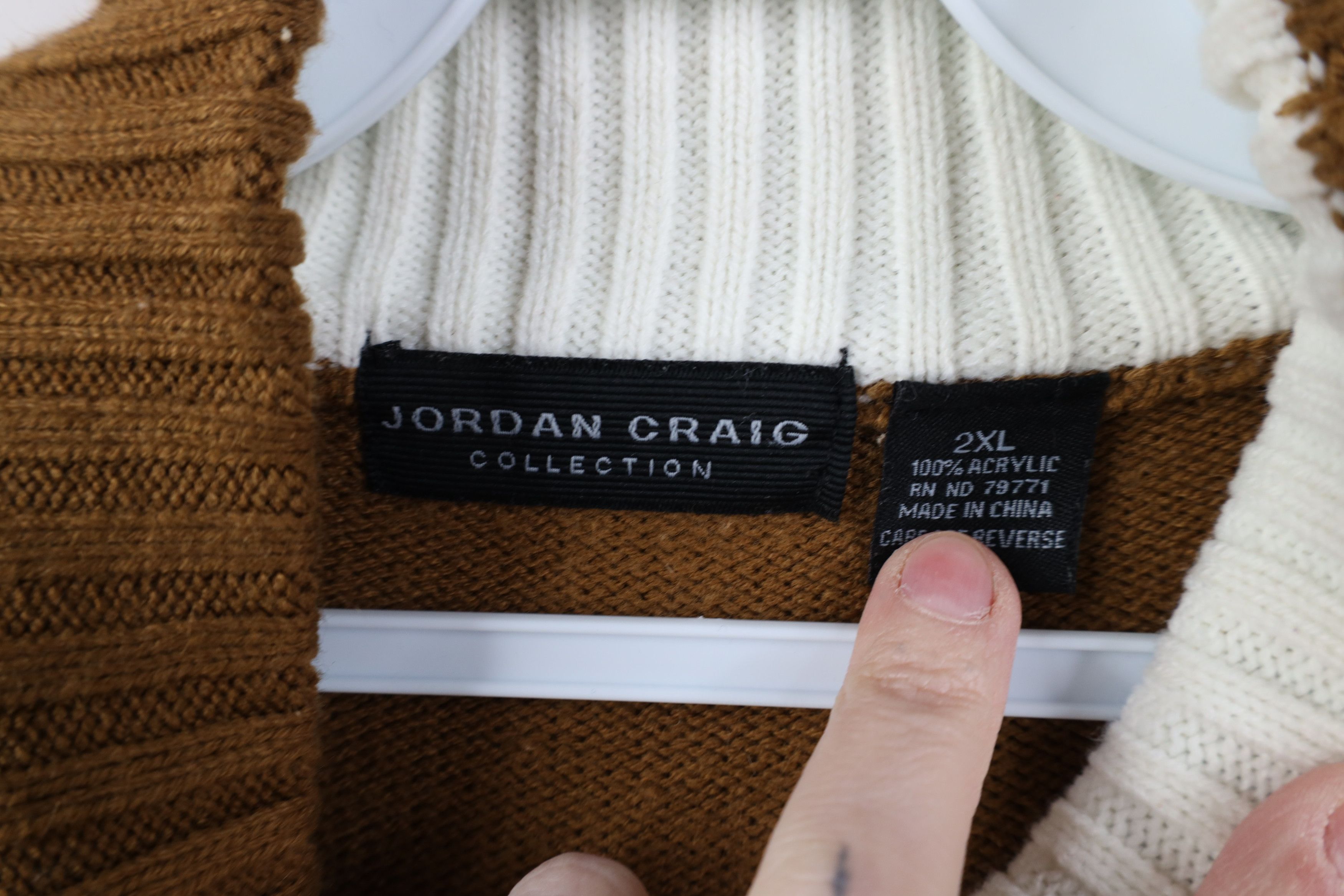 Vintage 90s Y2K Streetwear Ribbed Knit Mock Neck Sweater