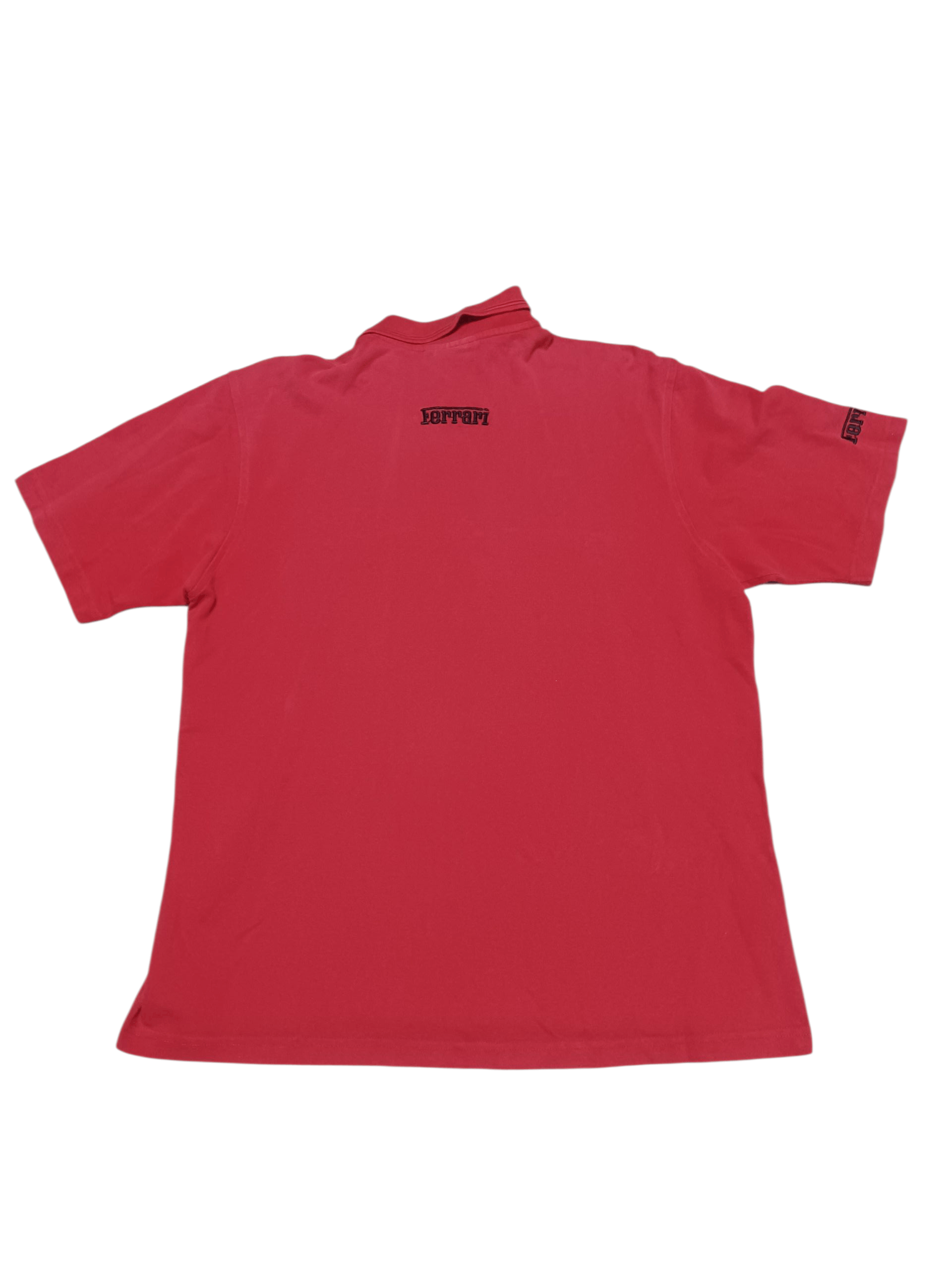 Ferrari SCHUMACHER FERRARI 1999 VINTAGE OFFICIAL MERCH RACING POLO Size US L / EU 52-54 / 3 - 4 Thumbnail