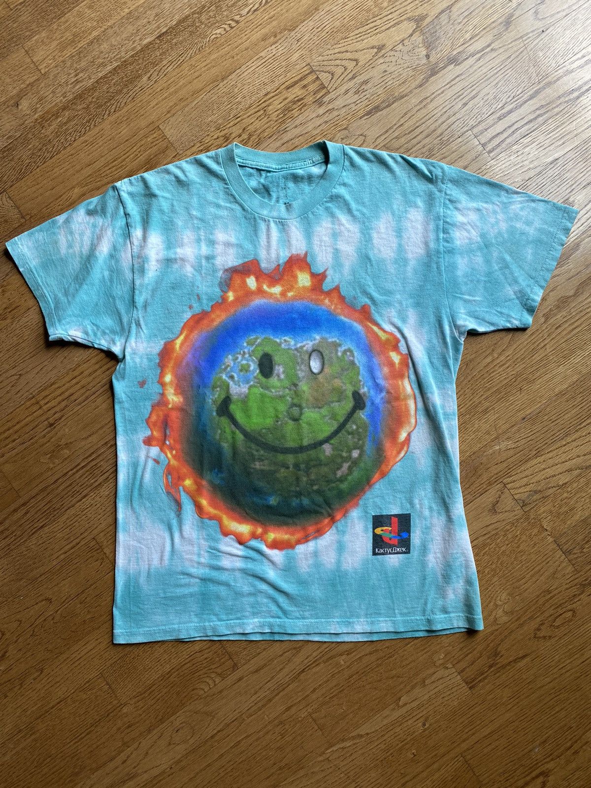 Playstation × Travis Scott Travis Cactus Jack Fortnite Tie Dye Tee Sz M Size US M / EU 48-50 / 2 - 3 Thumbnail