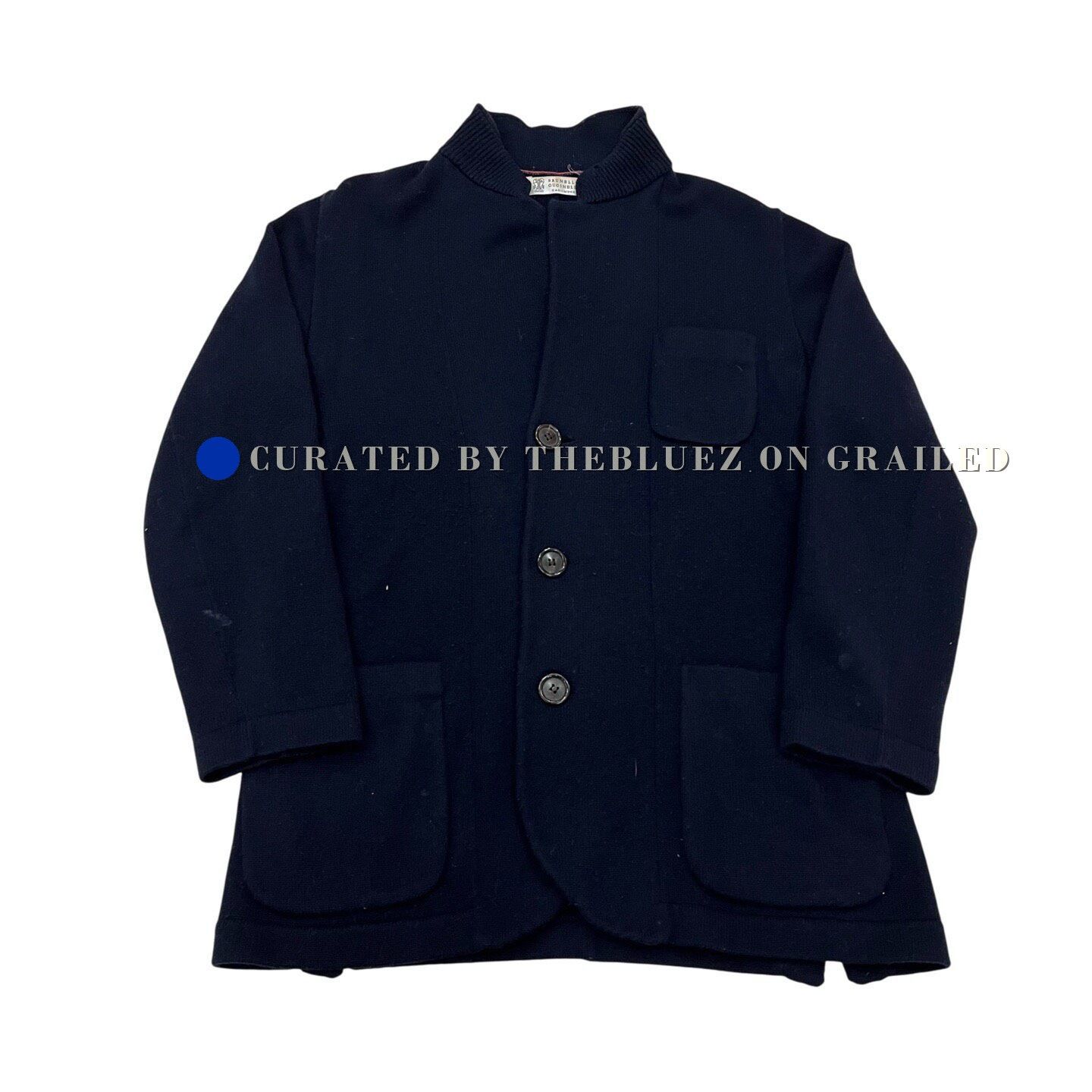 Brunello Cucinelli Brunello Cucinelli Merino Wool Jacket Size US M / EU 48-50 / 2 - 1 Thumbnail