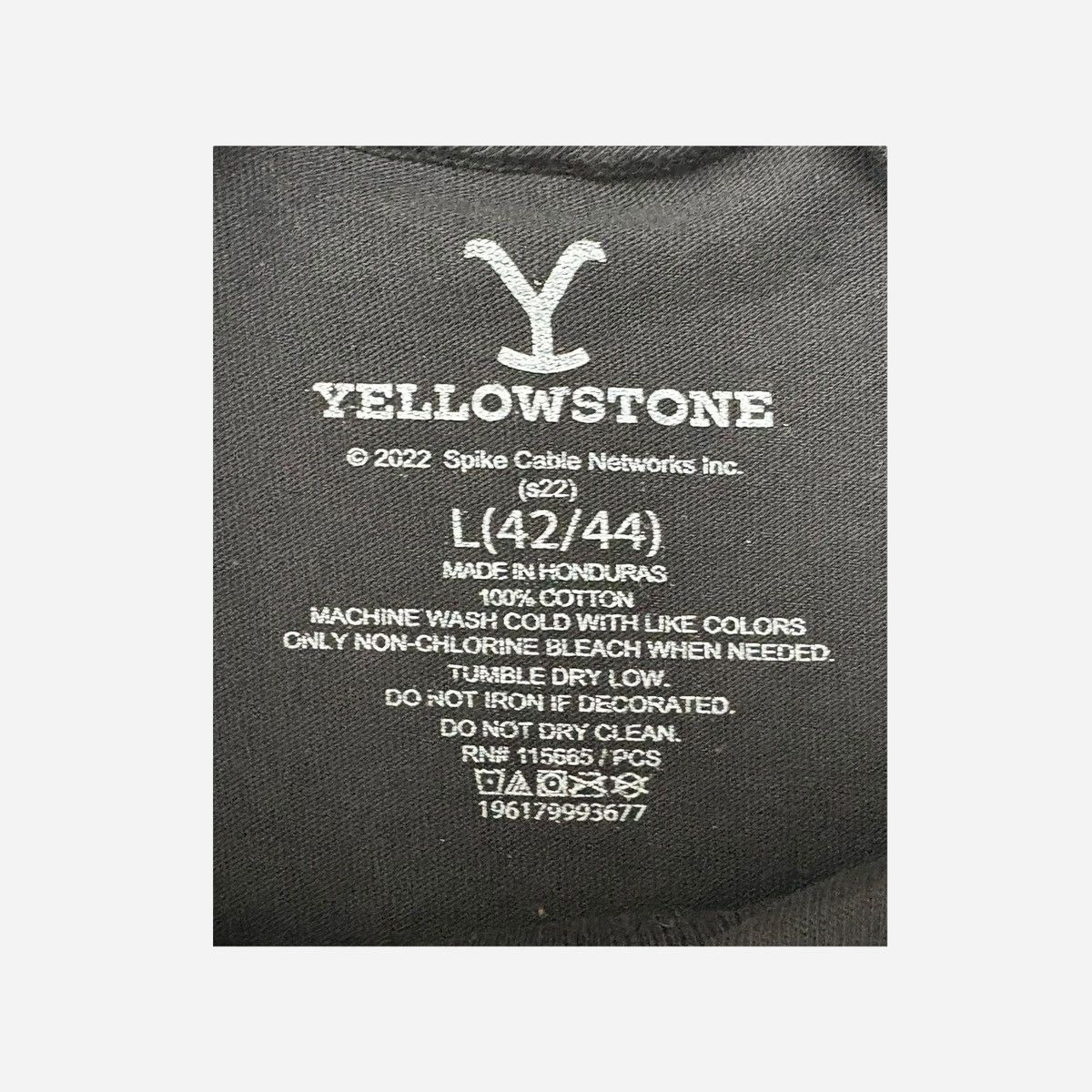 Other Licensed Men’s Black Glowing Brand Dutton Ranch T-Shirt Sz L Size US L / EU 52-54 / 3 - 10 Thumbnail