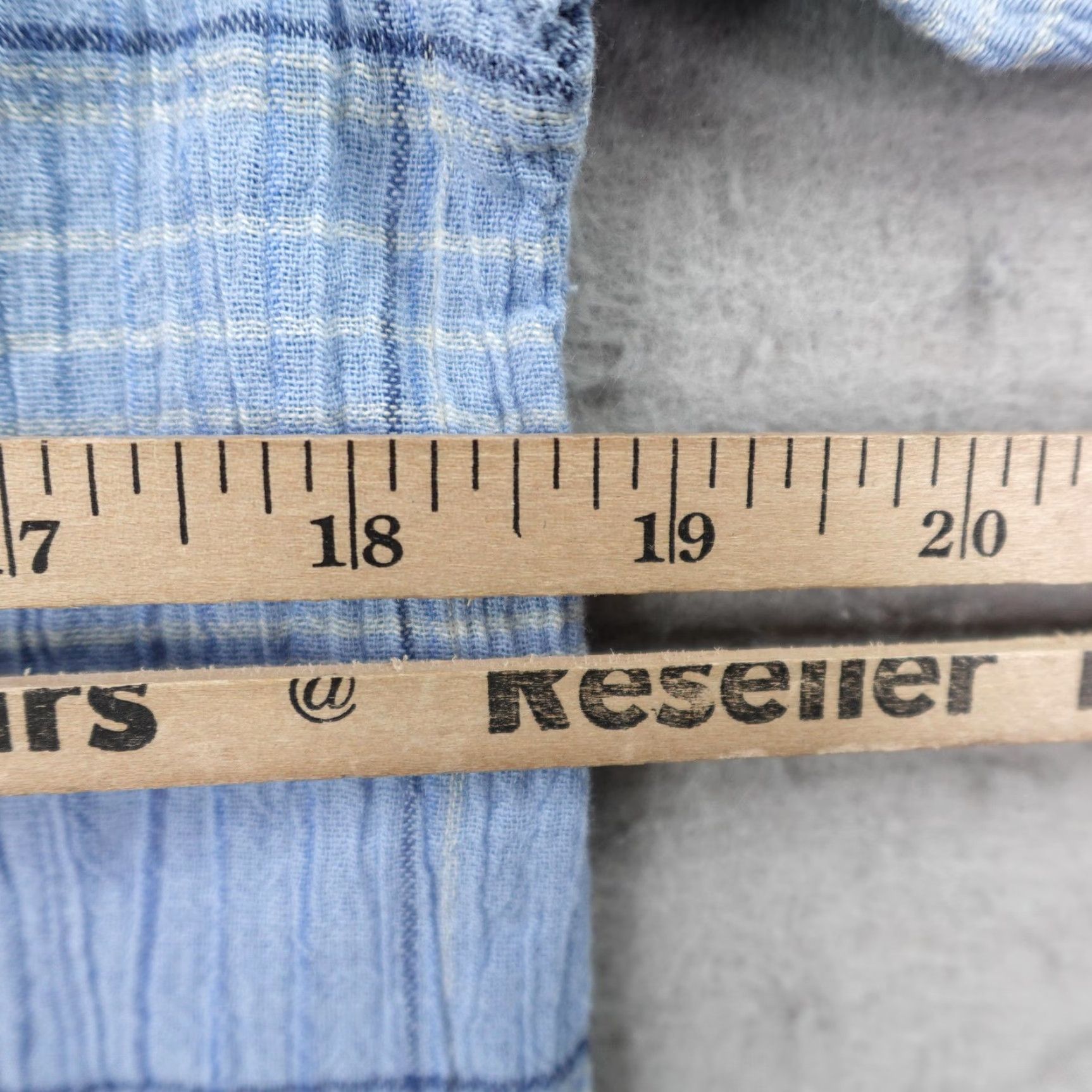 Patagonia Patagonia Shirt Mens Small Blue Plaid Organic Cotton Button Up Lightweight Camp Size US S / EU 44-46 / 1 - 6 Thumbnail