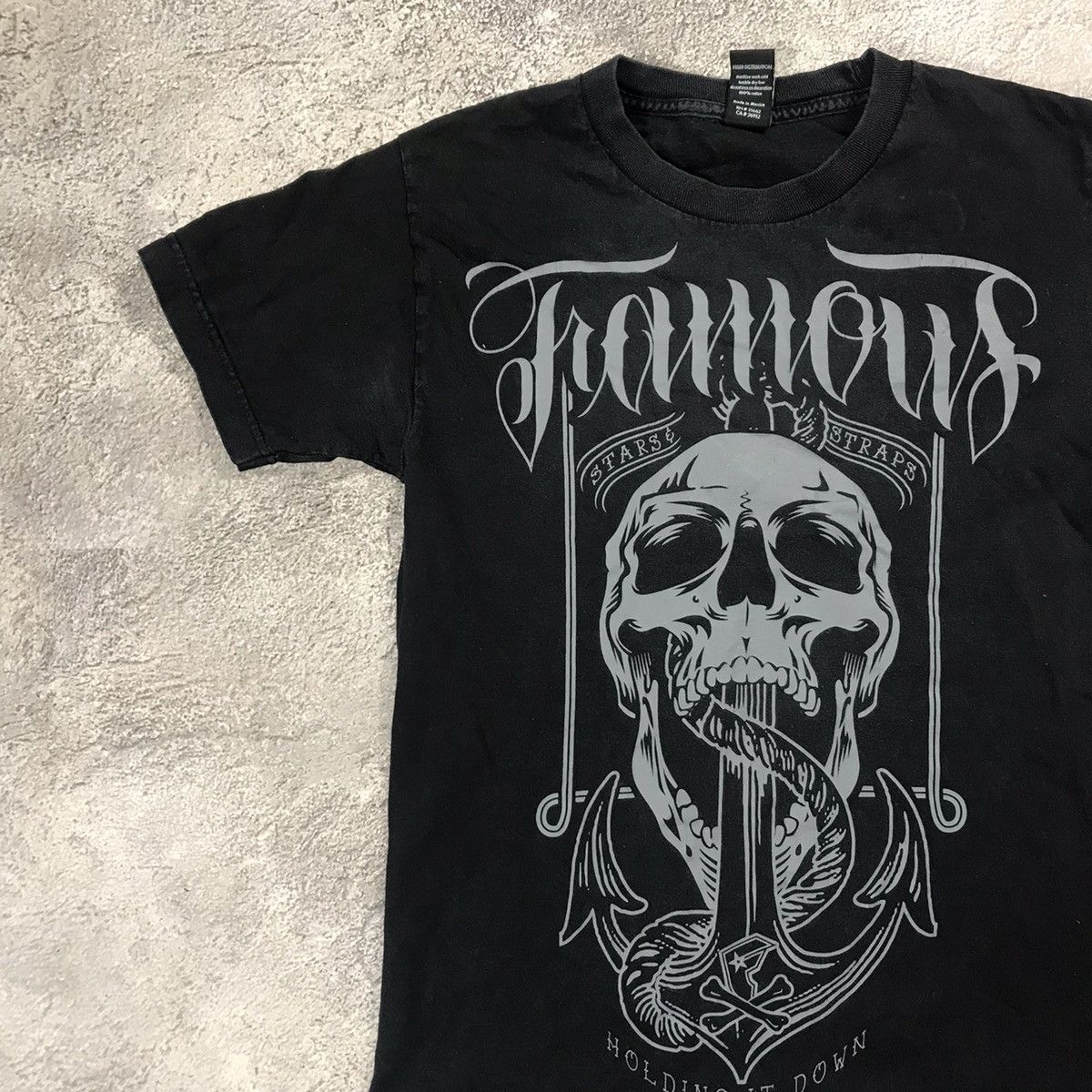 Band Tees VINTAGE Y2K SCREAMER FACE HORROR SKELETON BLOOD PSYCHO 90s Size US S / EU 44-46 / 1 - 3 Thumbnail