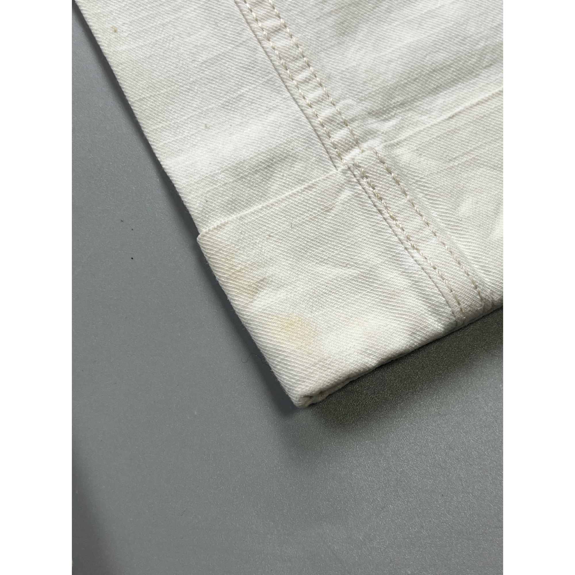 Dolce & Gabbana Dolce & Gabbana Big Logo White Denim Jeans Pants (Y0974) Size US 36 / EU 52 - 3 Thumbnail