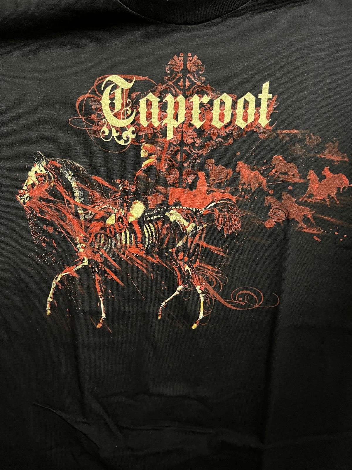 Designer VTG Taproot Band T-shirt - Y2K Tap Root Tee - Medium Size US M / EU 48-50 / 2 - 3 Thumbnail
