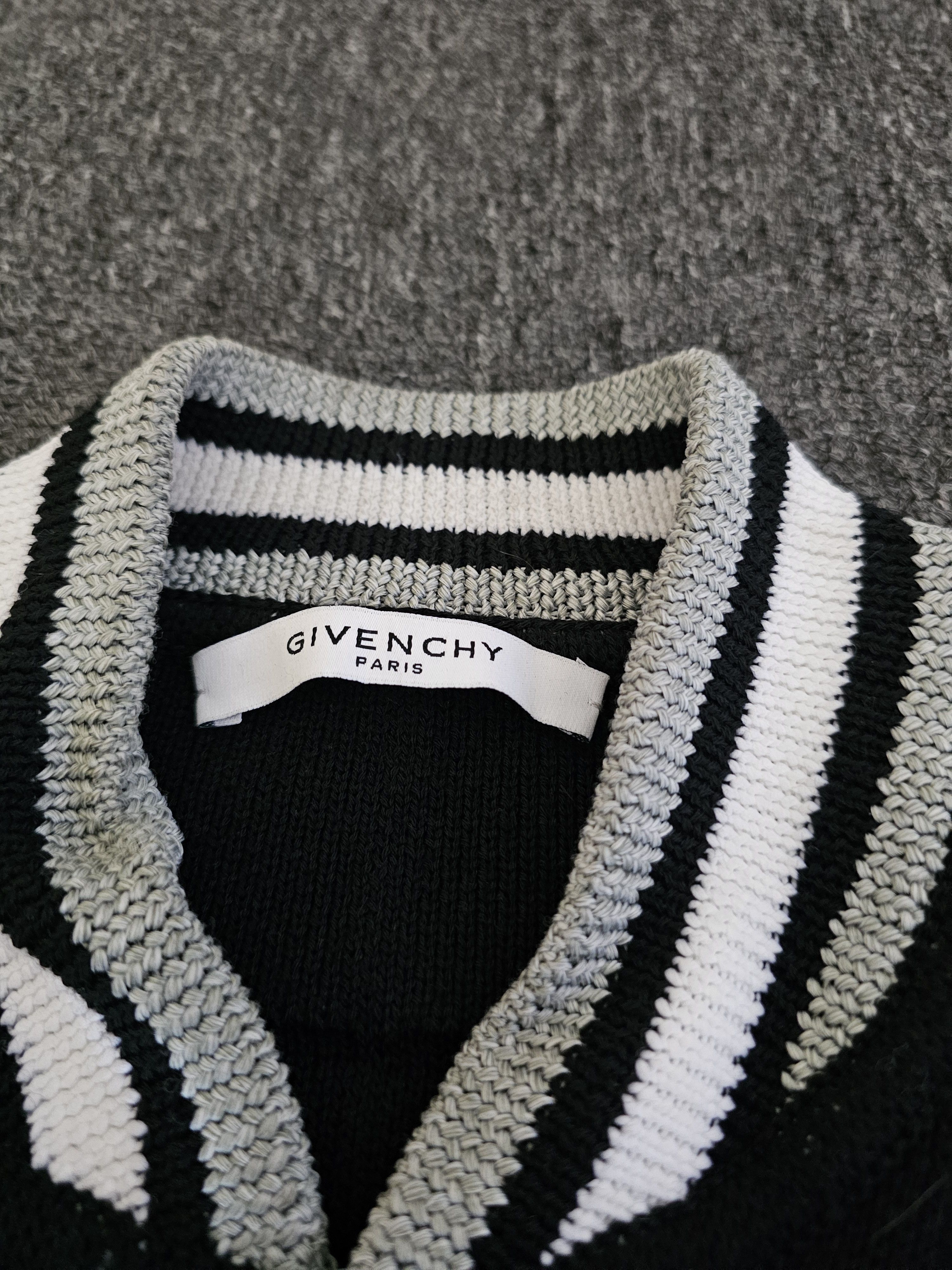 Givenchy Givenchy Men's Wool Knit Jacket Size M Size US M / EU 48-50 / 2 - 3 Thumbnail