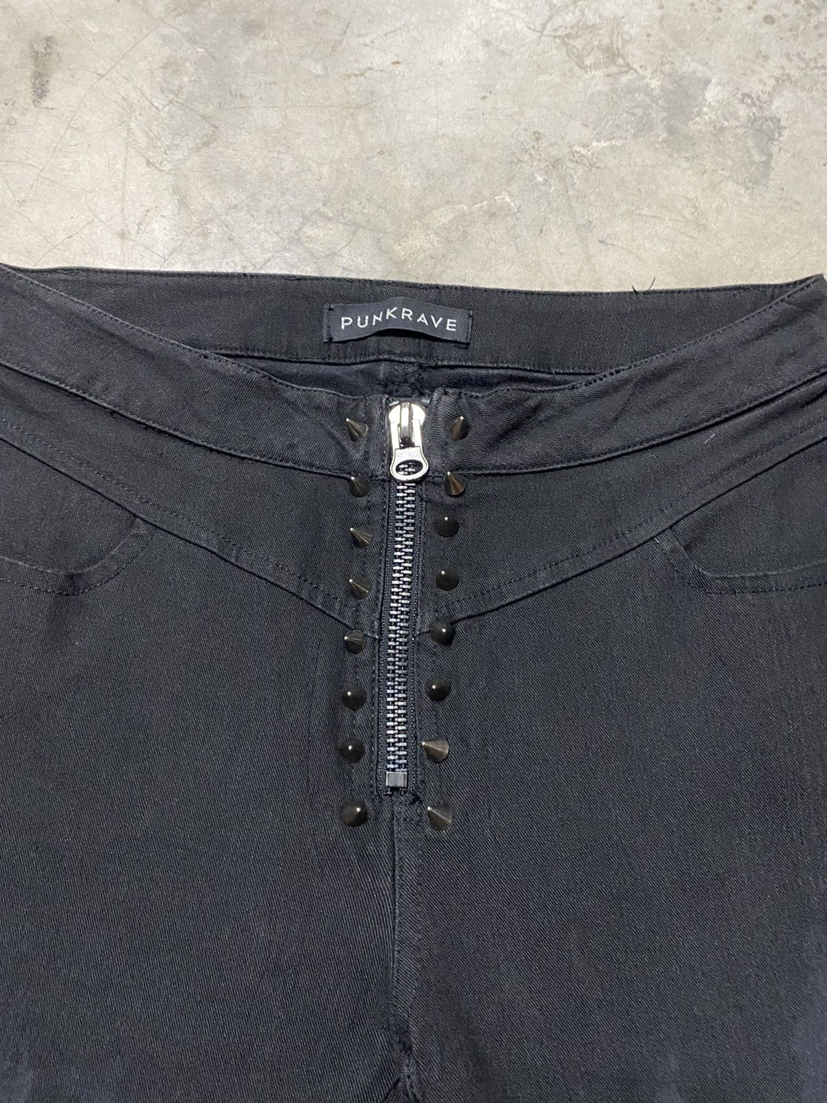 Japanese Brand × Seditionaries Black Punk Rave Jeans Seditionaries Bondage Size US 29 - 7 Thumbnail