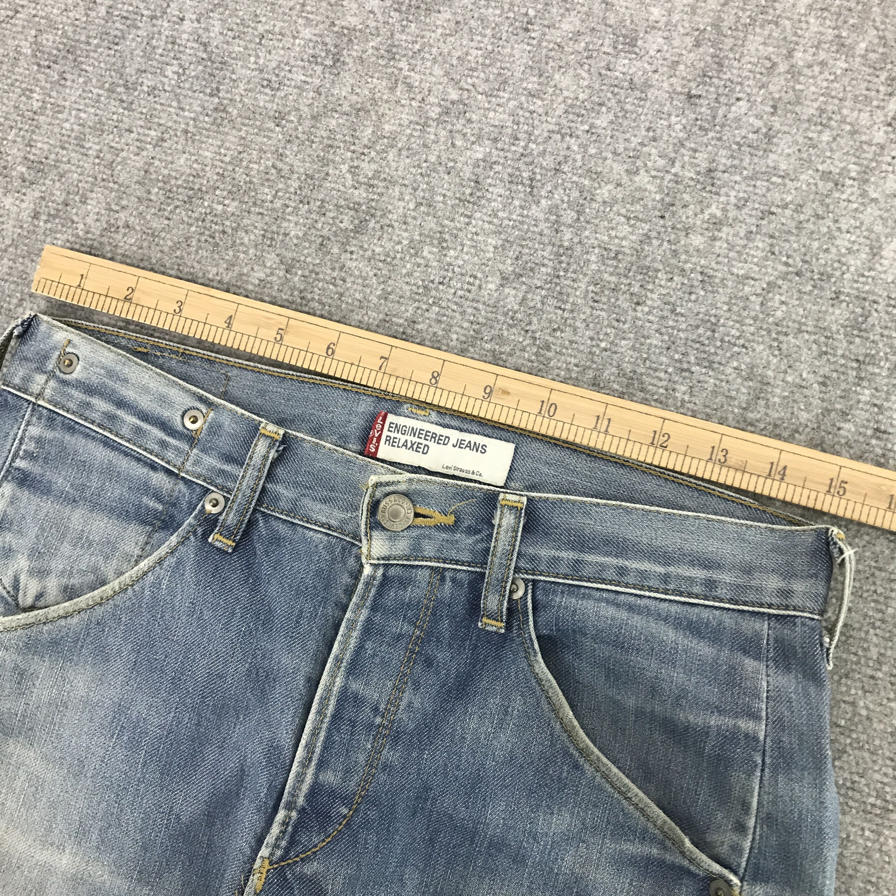 Levi's × Levi's Vintage Clothing Rare levi's engineered distressed jeans Size US 28 / EU 44 - 7 Thumbnail