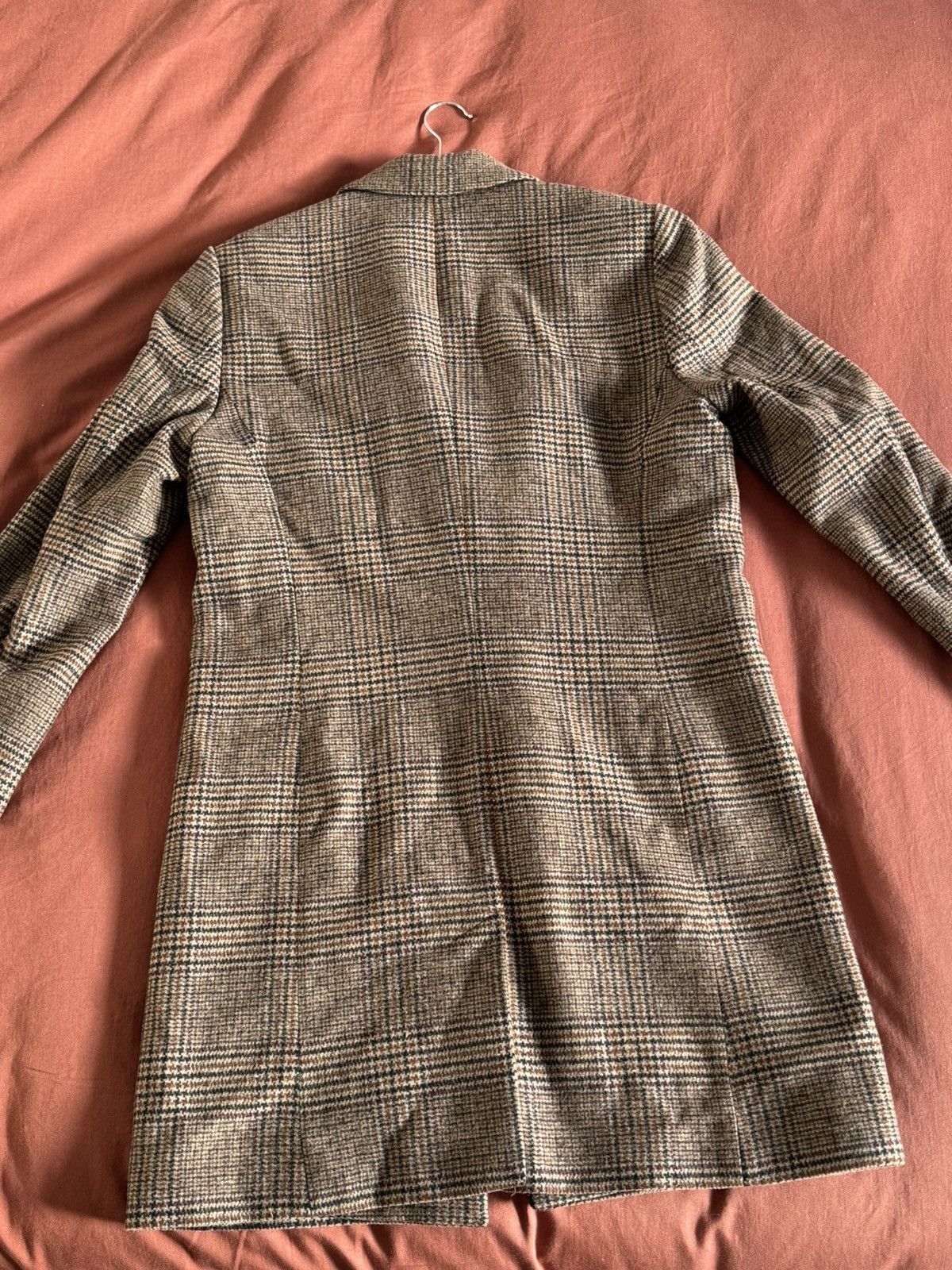 Ted Baker Ted Baker Checkered Houndsooth Peacoat Size US S / EU 44-46 / 1 - 7 Thumbnail