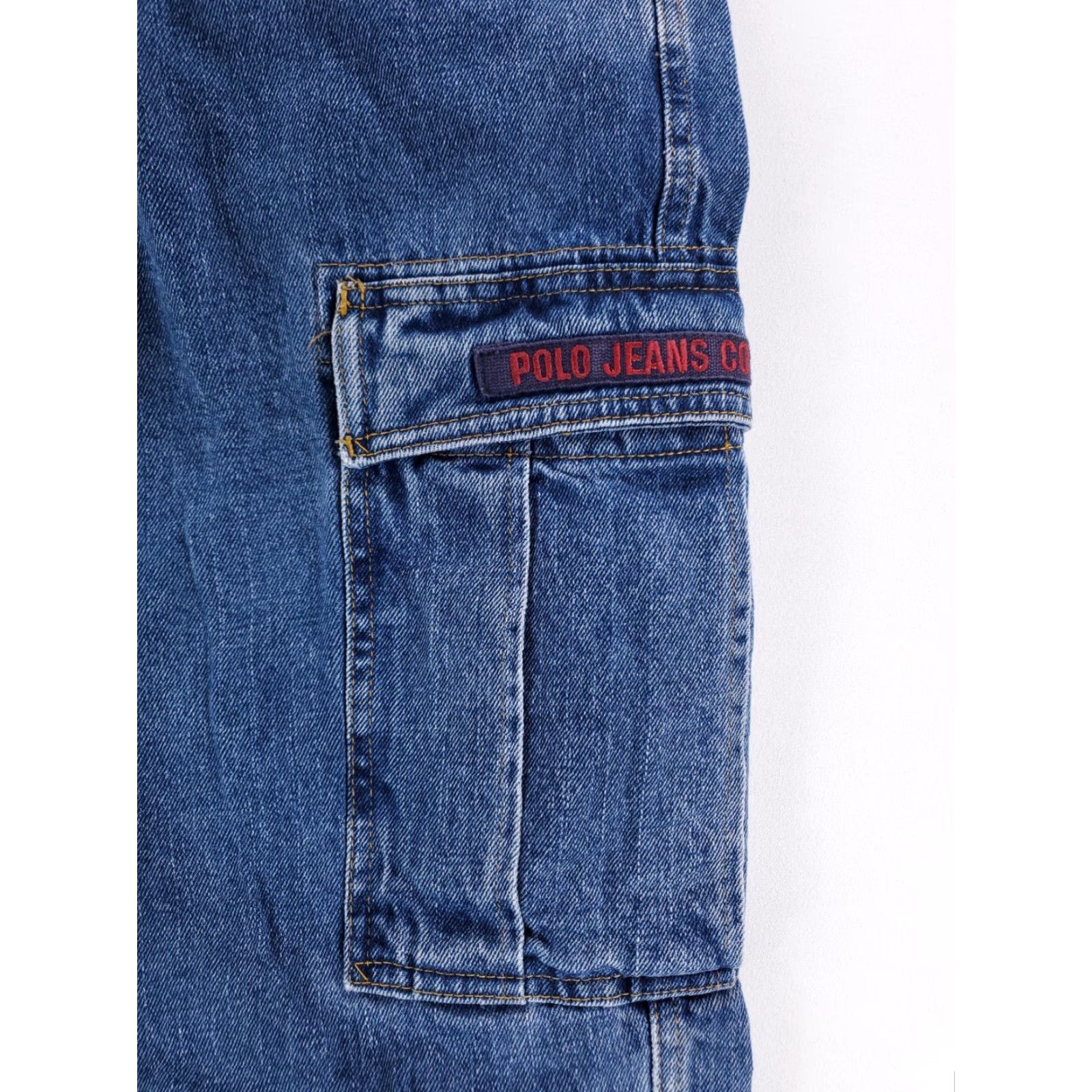 Vintage **Polo Jeans Co Military Cargo Pants Ralph Lauren Mens 40x32** User: **Ralph Lauren Military Cargo Pants Polo Jeans Co Mens 40x32** Size US L / EU 52-54 / 3 - 3 Thumbnail