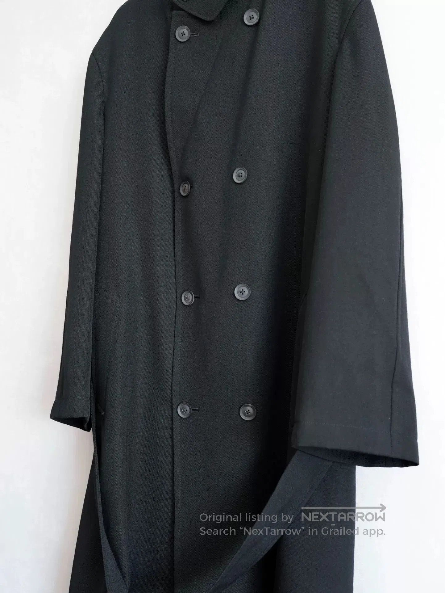 Yohji Yamamoto Yohji Yamamoto Double Breasted Coat. Size US L / EU 52-54 / 3 - 5 Thumbnail