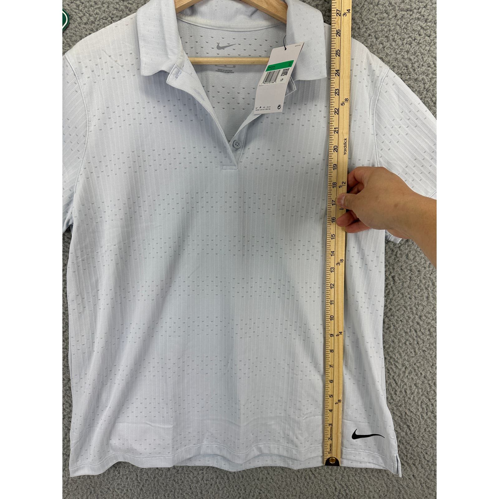 Nike Nike Tennis Performance Polo Shirt Womens Grey Dri-Fit XL Size XL / US 12-14 / IT 48-50 - 3 Thumbnail