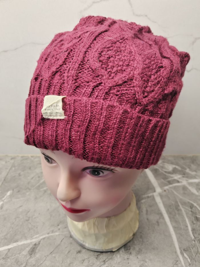 Japanese Brand Wish You Be Always Filled With Happinees Beanie Size ONE SIZE - 2 Thumbnail