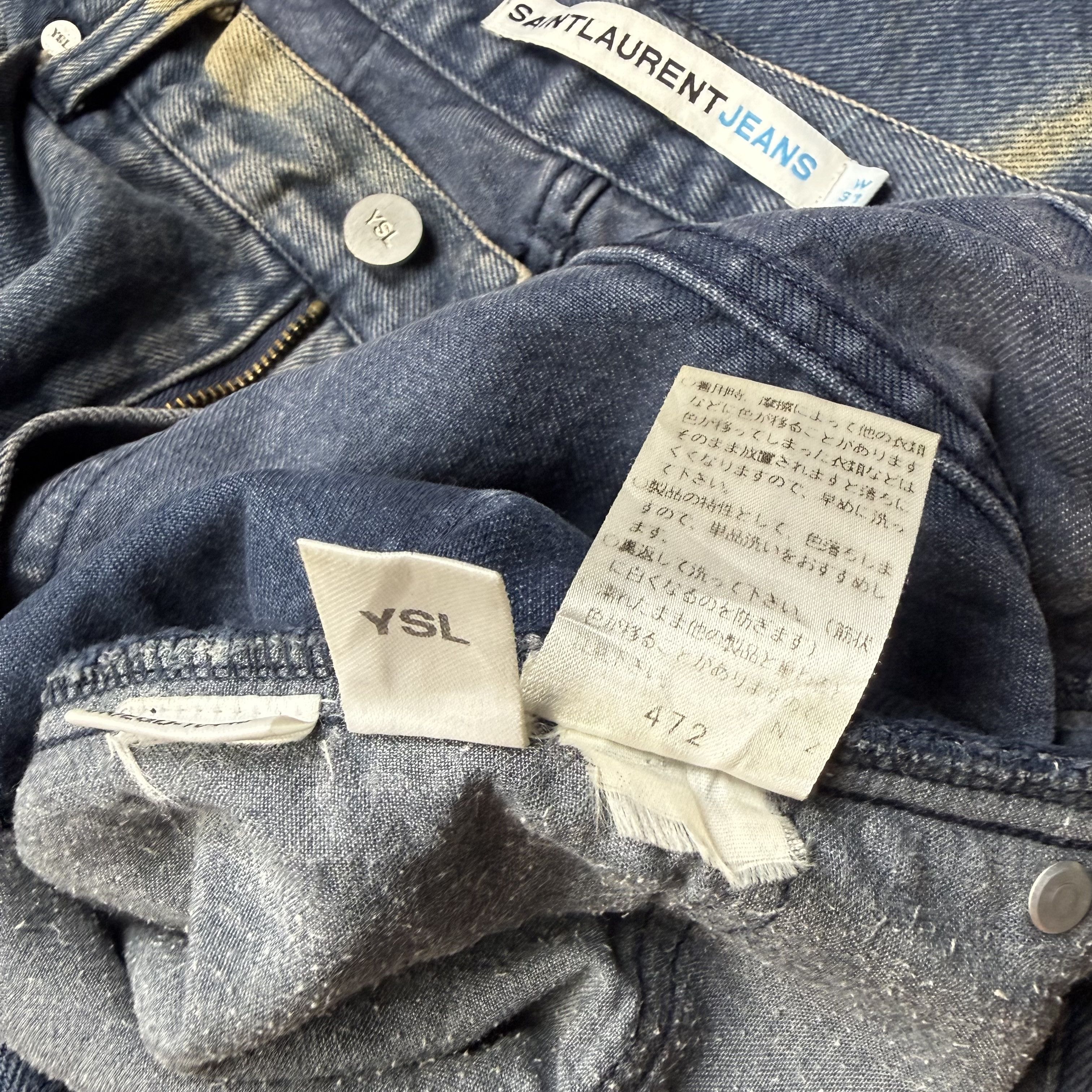 Saint Laurent Paris Saint Laurent Jeans Denim Size US 31 - 9 Thumbnail