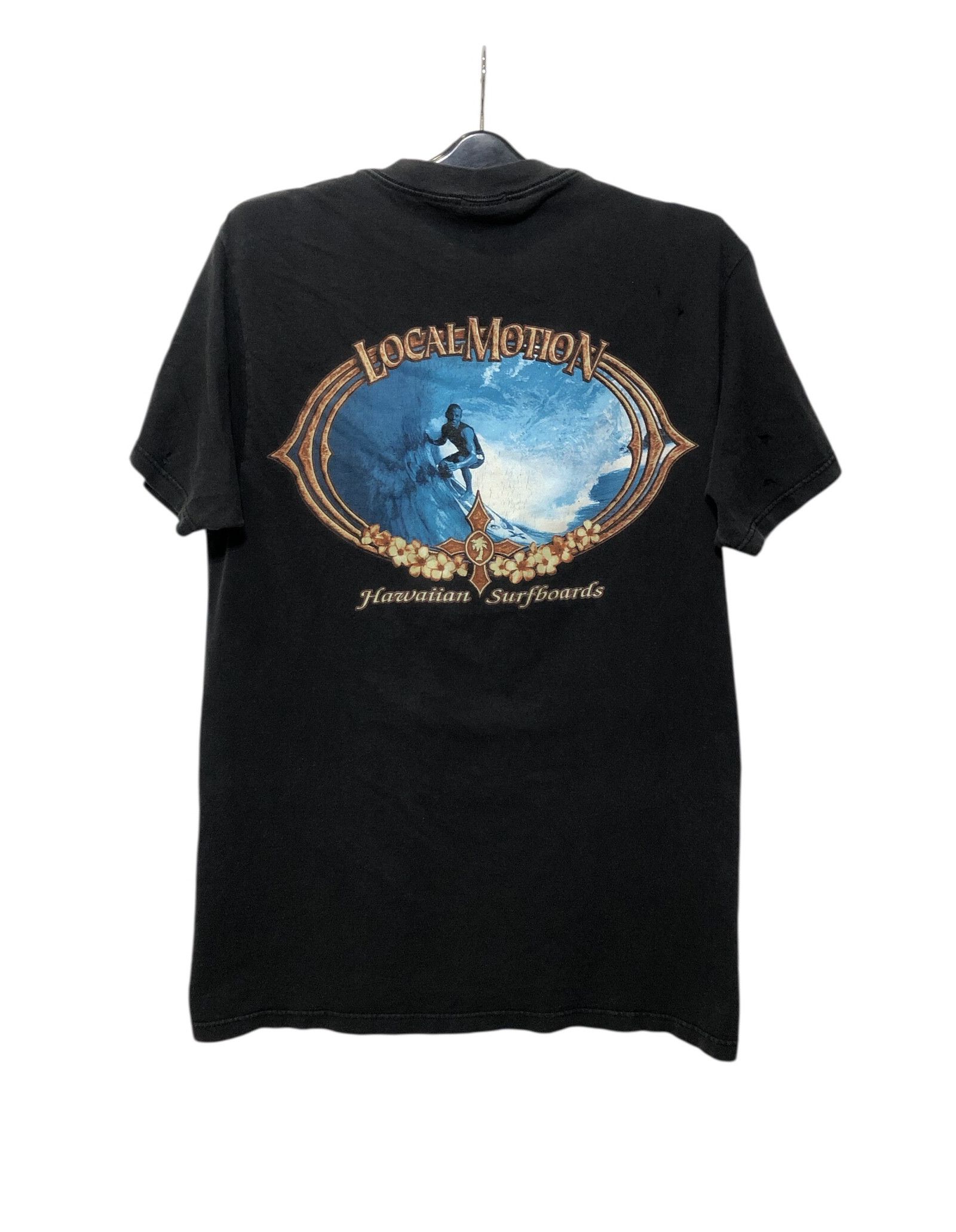 Vintage Vintage Worn 90s Local Motion Hawaiian Surfboards Tshirt Size US M / EU 48-50 / 2 - 1 Thumbnail