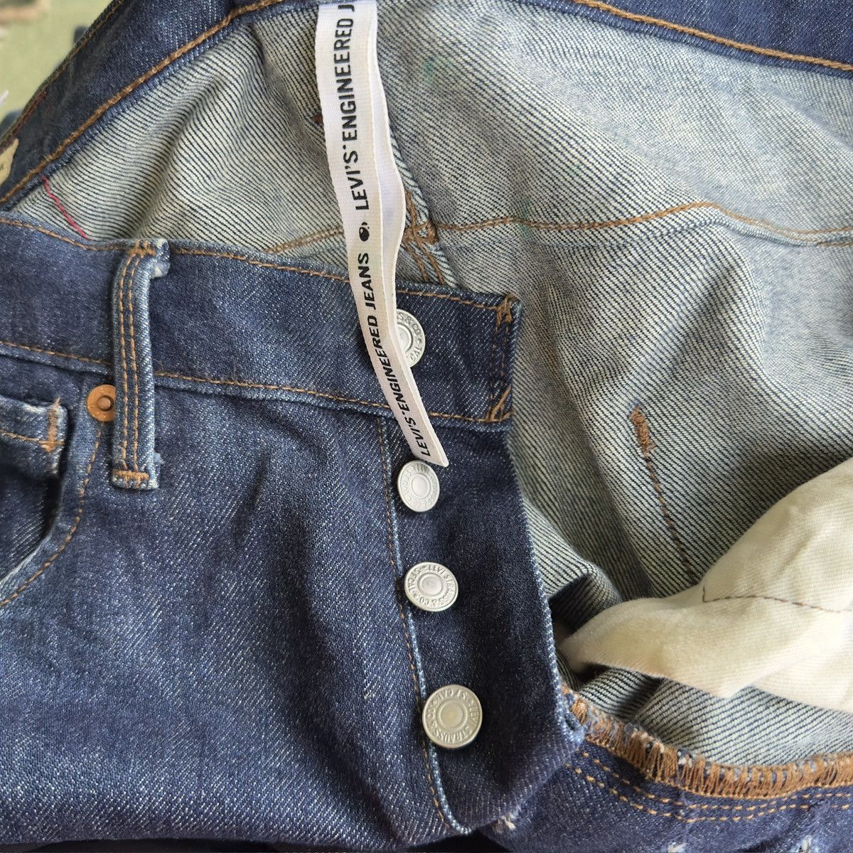Levi's Levis Engineer Twist Legs 🎌💥 Size US 34 / EU 50 - 12 Thumbnail