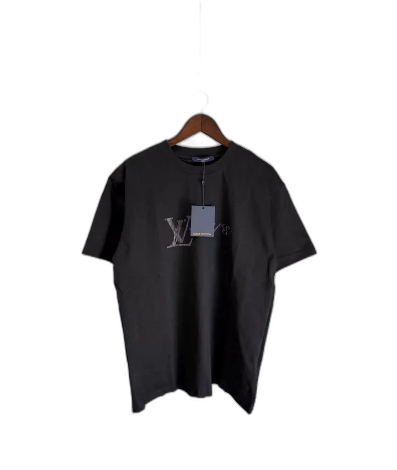 Louis Vuitton Louis Vuitton Louis Vuitton Black Short Sleeve Shirt-2506 Size US XL / EU 56 / 4 - 1 Thumbnail