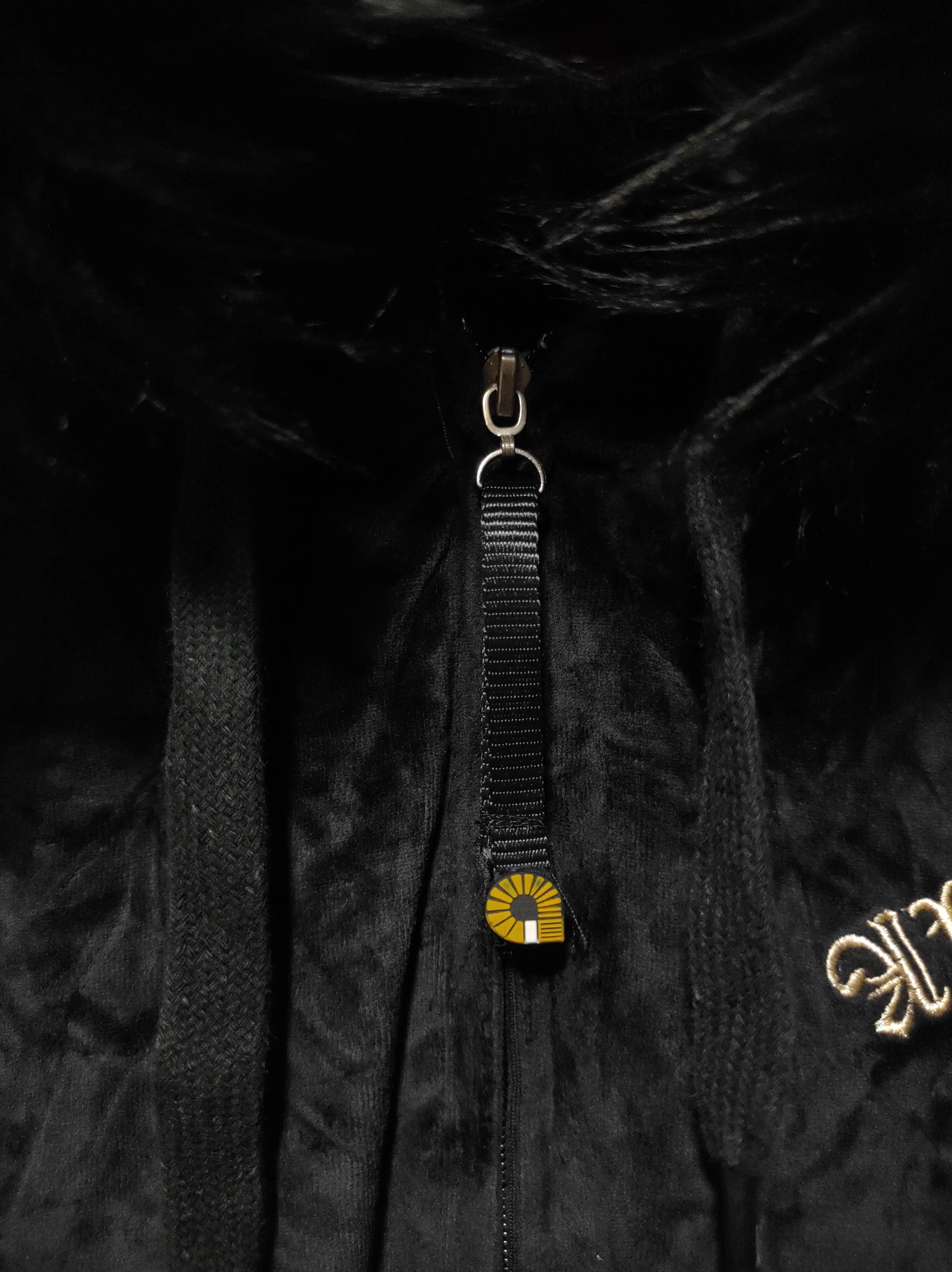 Japanese Brand Akademiks Stadium Division Velvet zip fur hoodie LGB style Size US XL / EU 56 / 4 - 6 Thumbnail