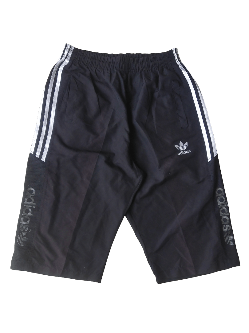 Adidas Adidas Originals Trefoil Nylon Shorts Vintage Descente Size US 34 / EU 50 - 1 Thumbnail