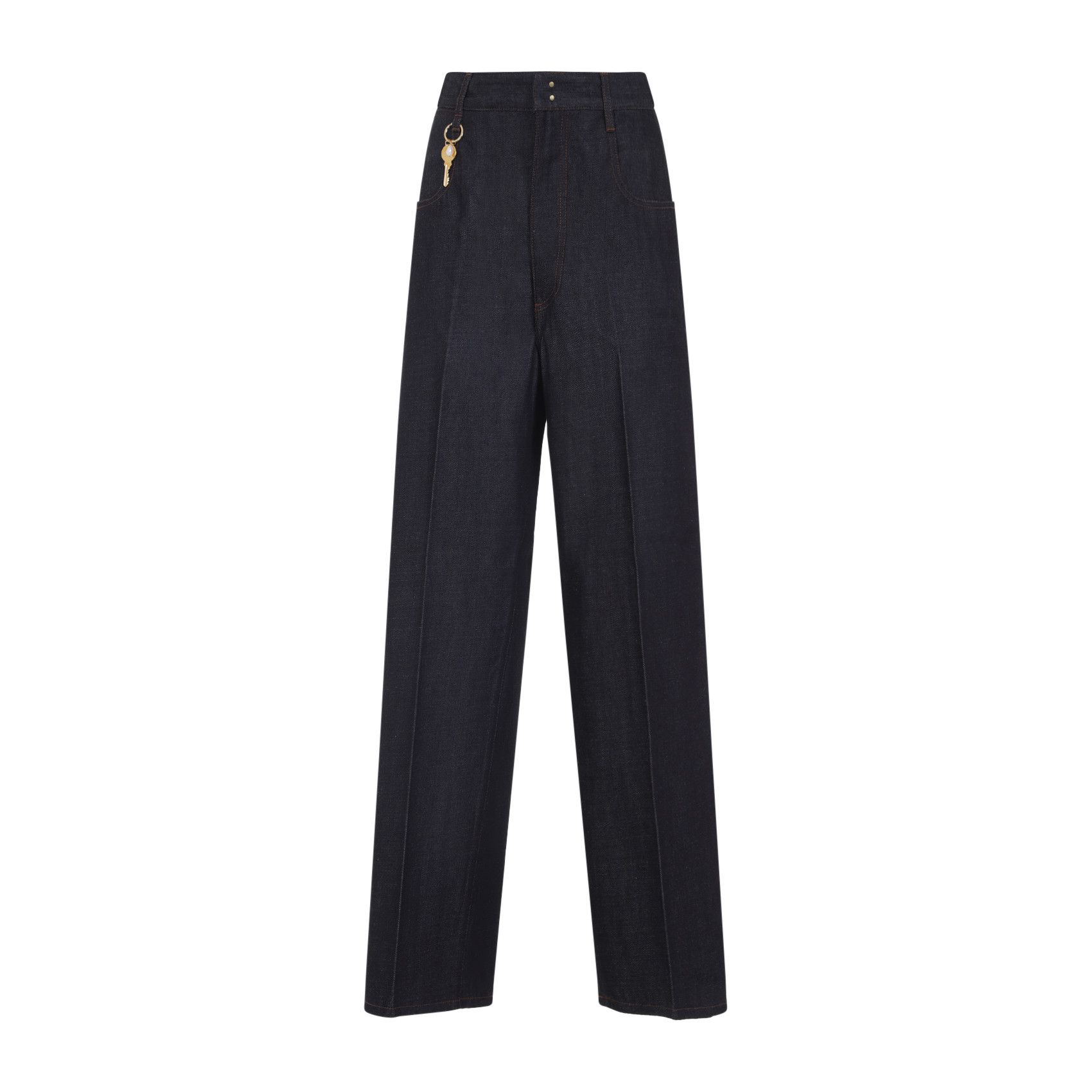 Carven Carven Wide Leg Jeans Size 27" / US 4 / IT 40 - 1 Thumbnail