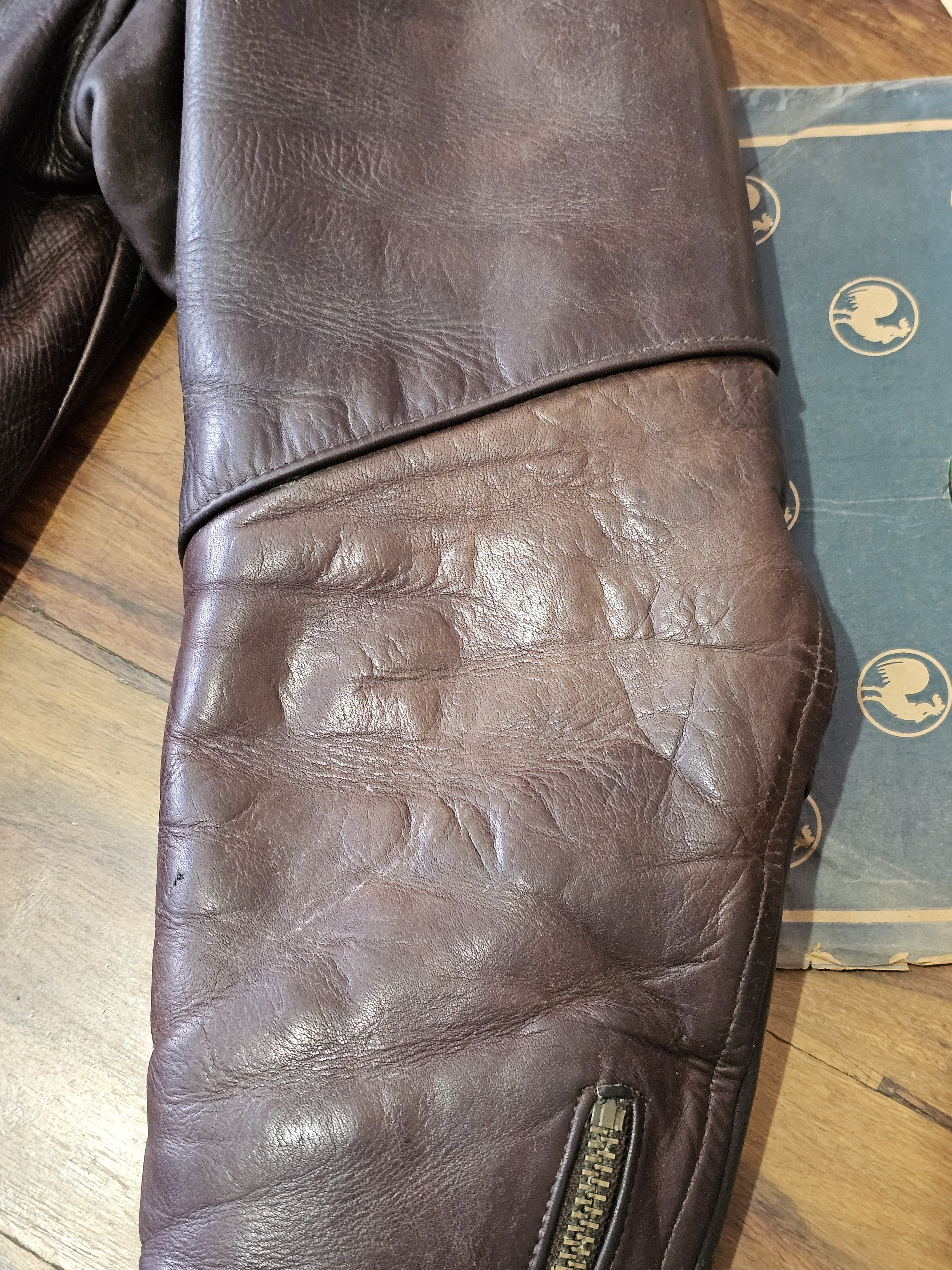 Daytona Daytona 🇫🇷 Vintage 80s Biker Jacket - Leather Perfecto, Size US M / EU 48-50 / 2 - 12 Thumbnail
