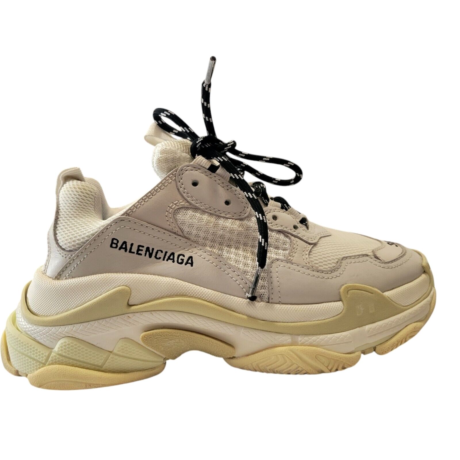 Balenciaga BALENCIAGA Men Sneakers Triple S White Size EU 38 / US 8 Size US 8 / EU 41 - 2 Thumbnail
