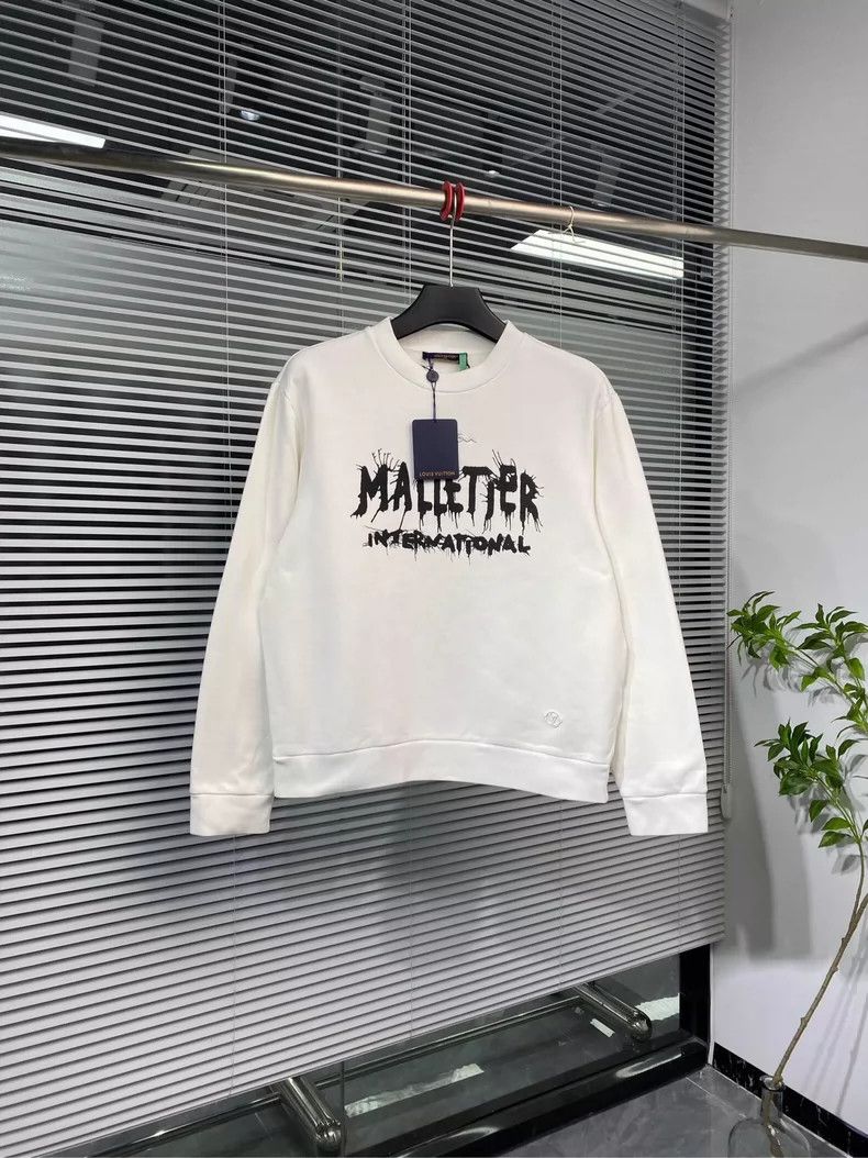 Louis Vuitton LOUIS VUITTON Graffiti letters embroidered logo long sleeve Size US XL / EU 56 / 4 - 1 Thumbnail