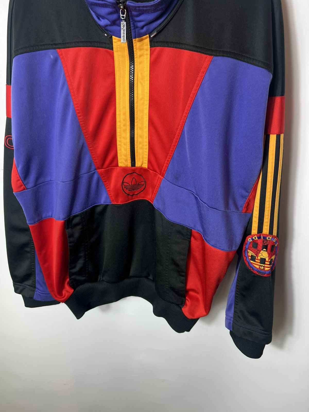 Adidas Vintage streetwear y2k 90s Adidas track Jacket Size US L / EU 52-54 / 3 - 3 Thumbnail