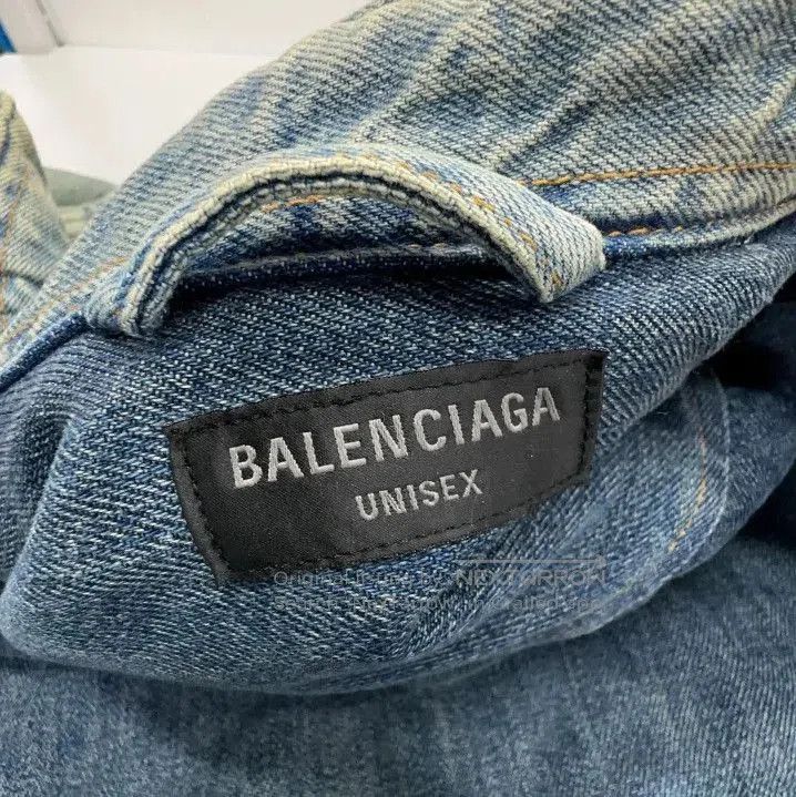 Balenciaga Balenciaga Blue Vintage Pocket Collar Jacket. Size US XS / EU 42 / 0 - 4 Thumbnail