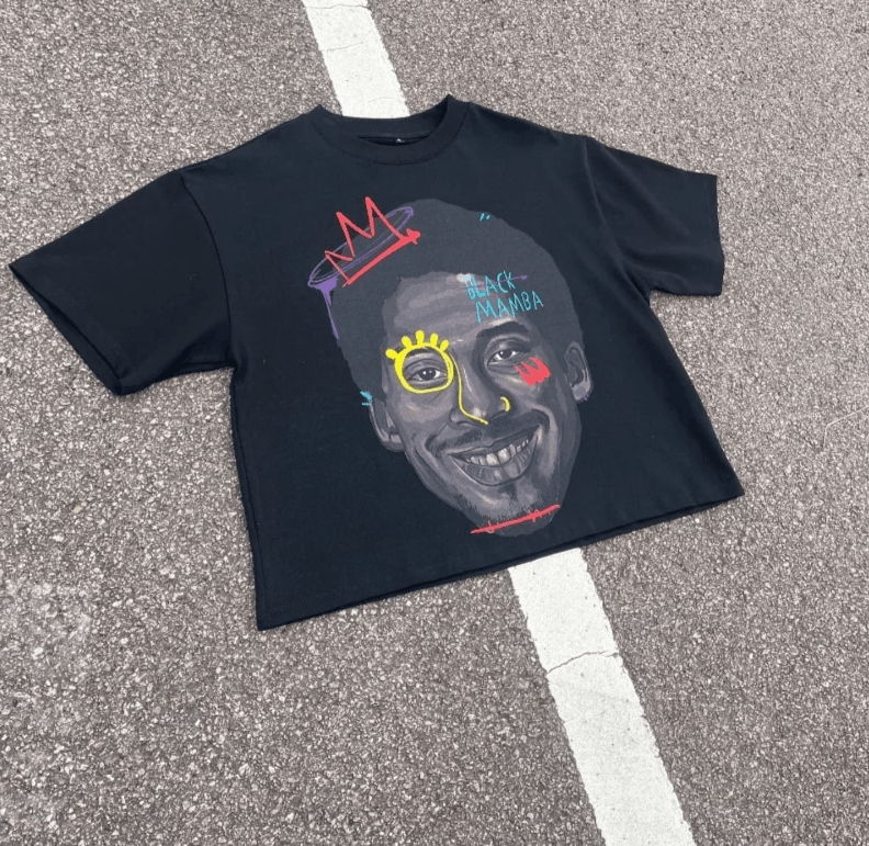 Vision Streetwear print black cotton short sleeve Size US L / EU 52-54 / 3 - 9 Thumbnail