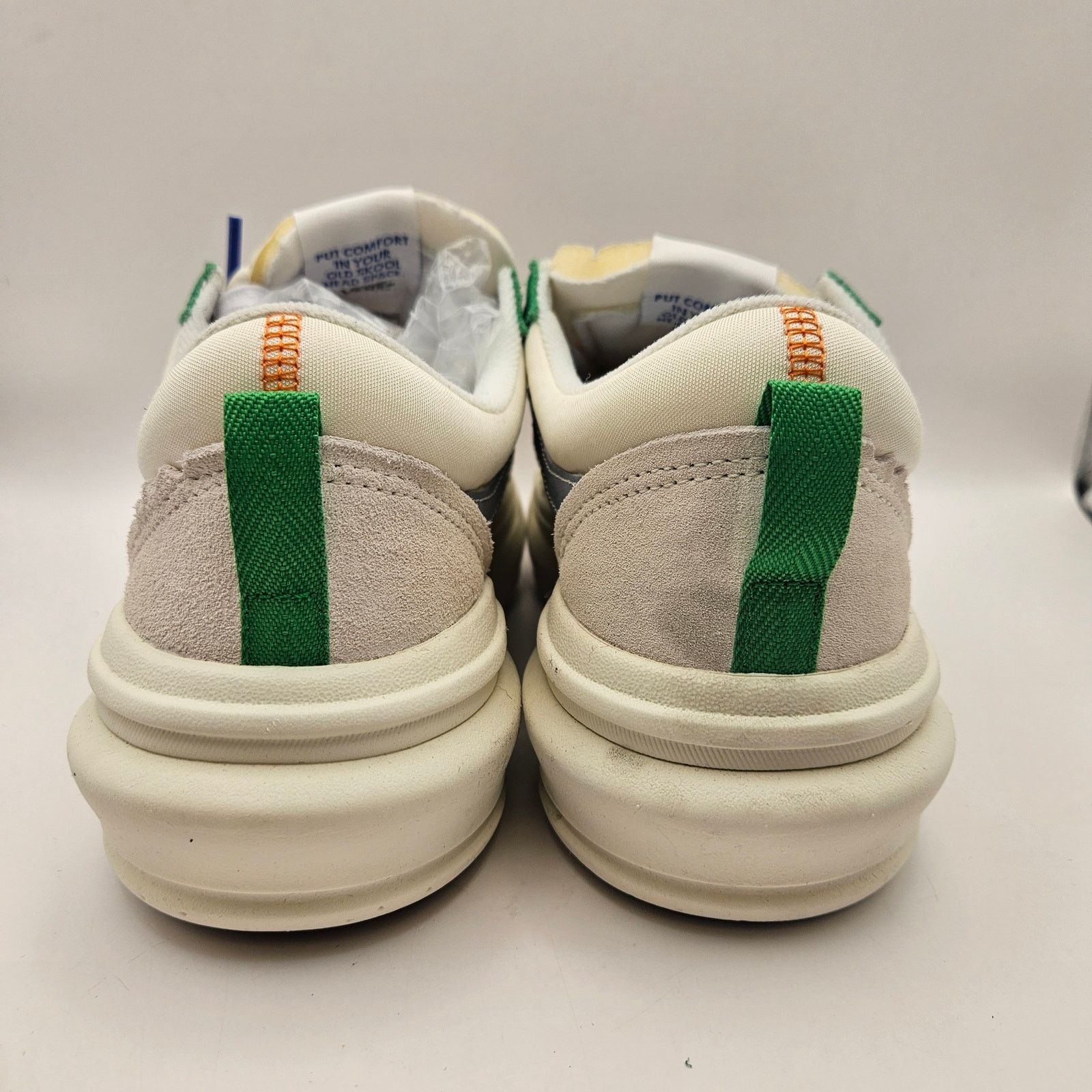 Vans VANS WOMEN'S 7.5 OLD SKOOL HEAD SPACE COMFYCUSH WHITE GREEN Size US 7.5 / IT 37.5 - 3 Thumbnail