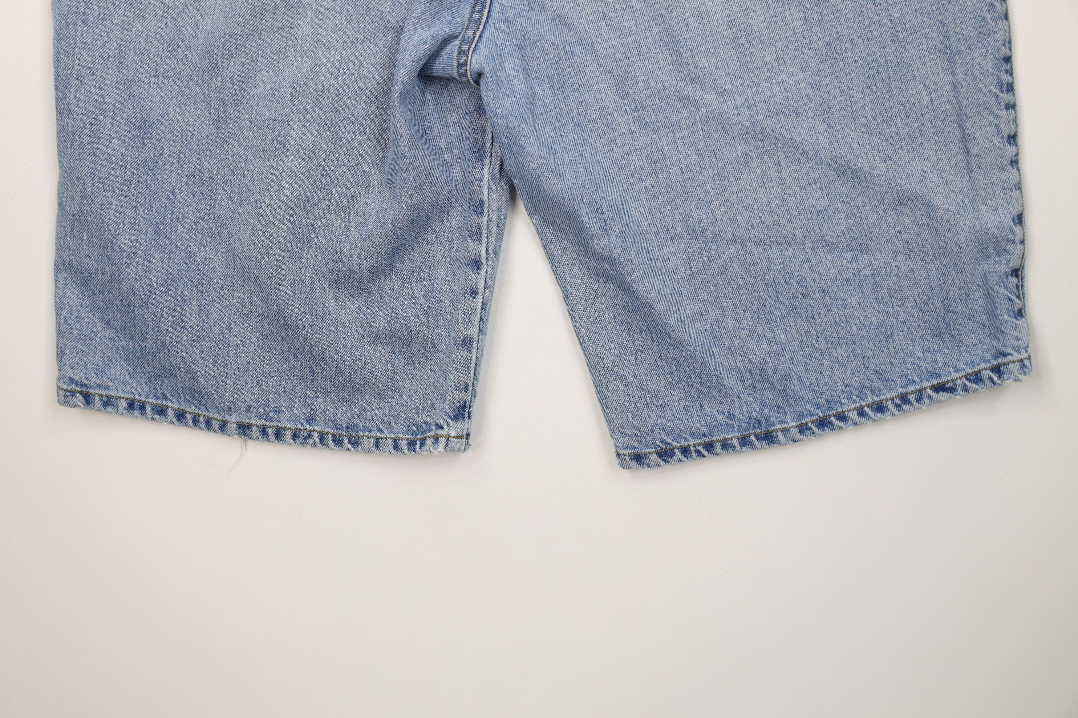 Vintage Vintage 90s Streetwear Fit Denim Jean Shorts Jorts Blue Size US 38 / EU 54 - 16 Thumbnail