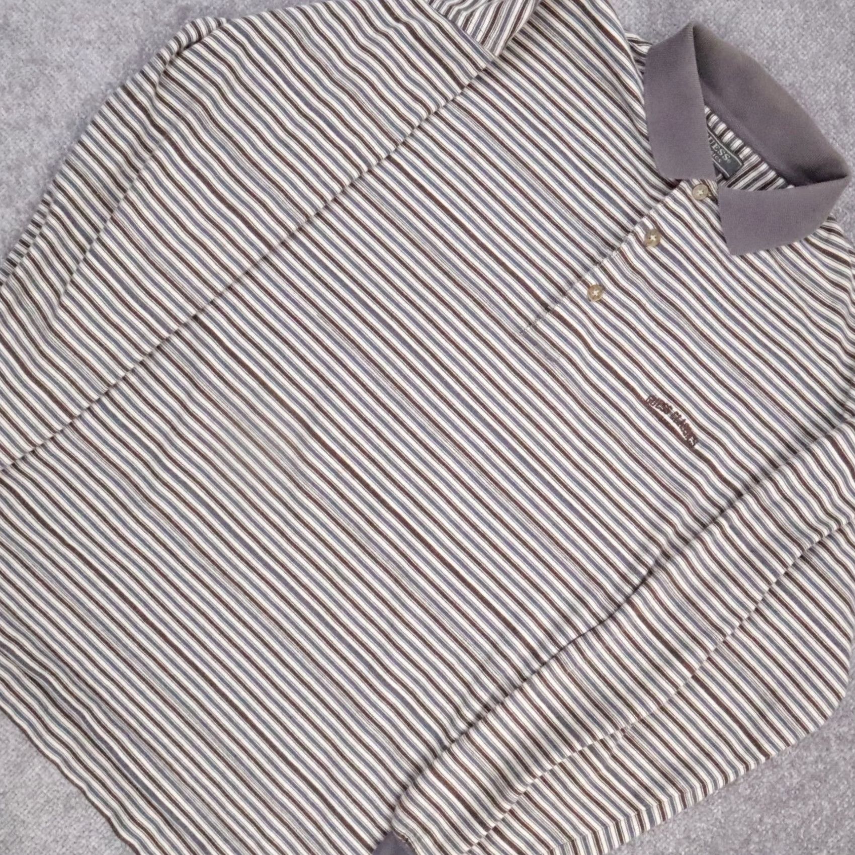 Guess GUESS Classics Shirt Medium Multicolor Long Sleeve Collared Cotton 90s VTG Size US M / EU 48-50 / 2 - 6 Thumbnail
