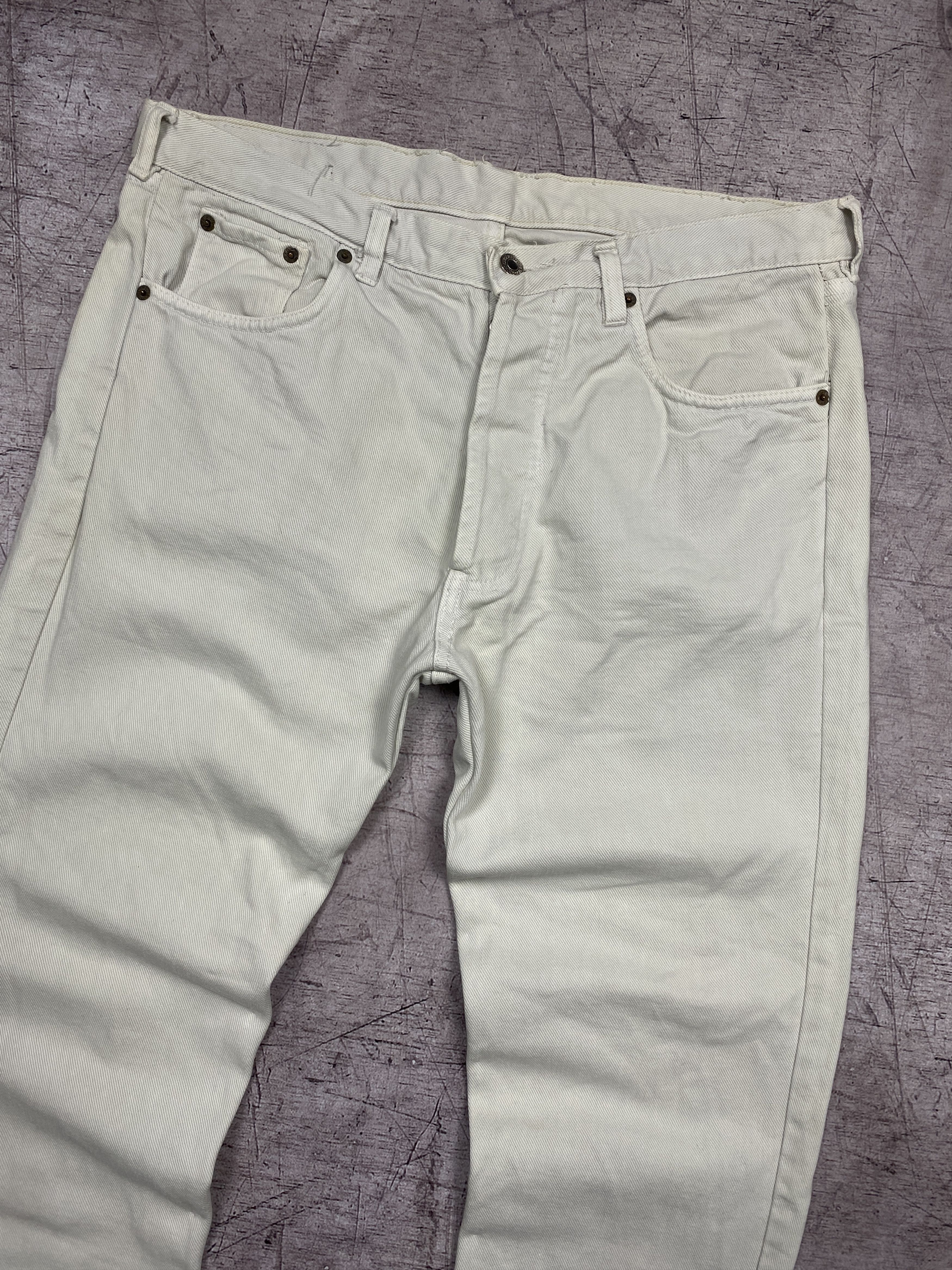 Levi's × Levi's Vintage Clothing Levi's 501 90s Vintage Mens Denim Pants Jeans Made in USA Size US 36 / EU 52 - 6 Thumbnail