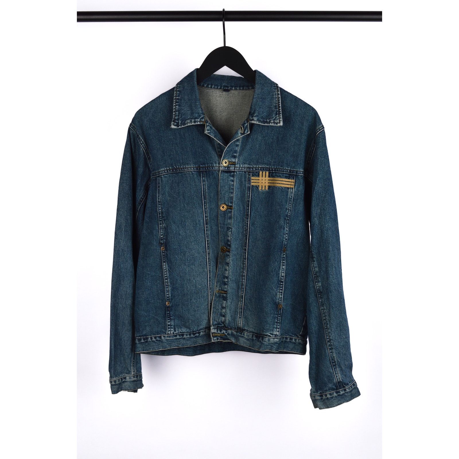Burberry Burberry light blue jeans jacket Size US M / EU 48-50 / 2 - 1 Thumbnail