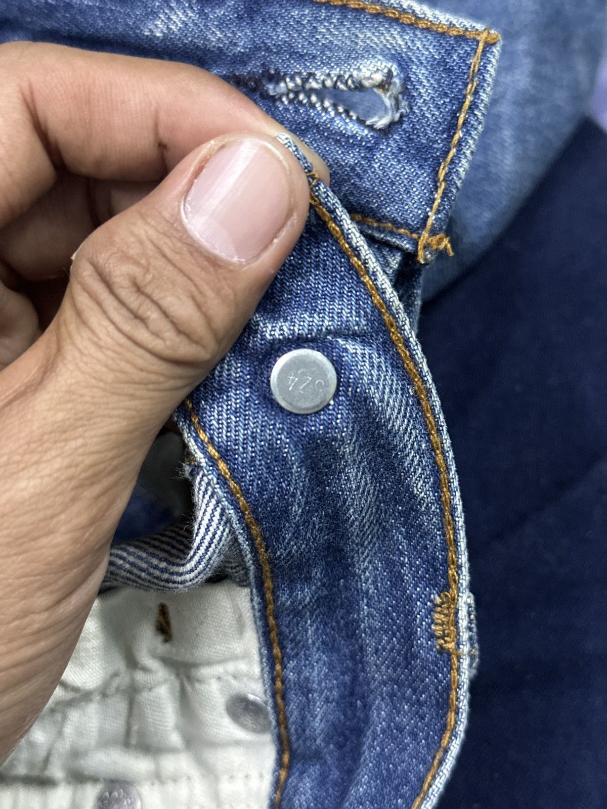 Levi's Vintage Levis 501 Redline 🎌💥 Size US 30 / EU 46 - 7 Thumbnail